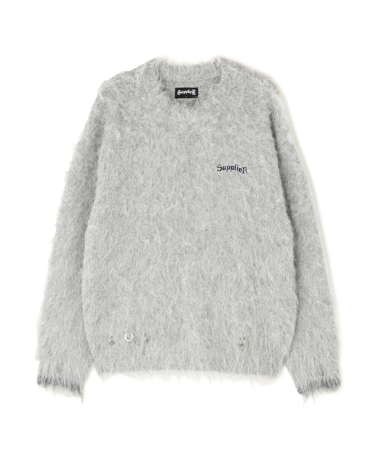 SUPPLIER/サプライヤー/TRIBAL CROSS PIERCED KNIT