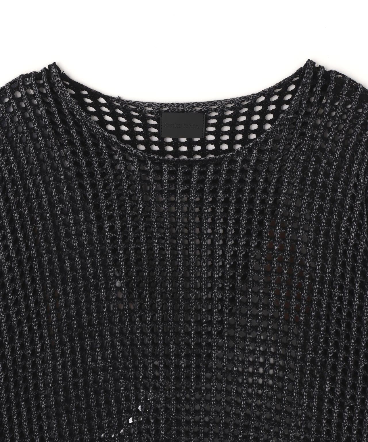 DankeSchon/ダンケシェーン/CHEMICAL MESH KNIT CREWNECK