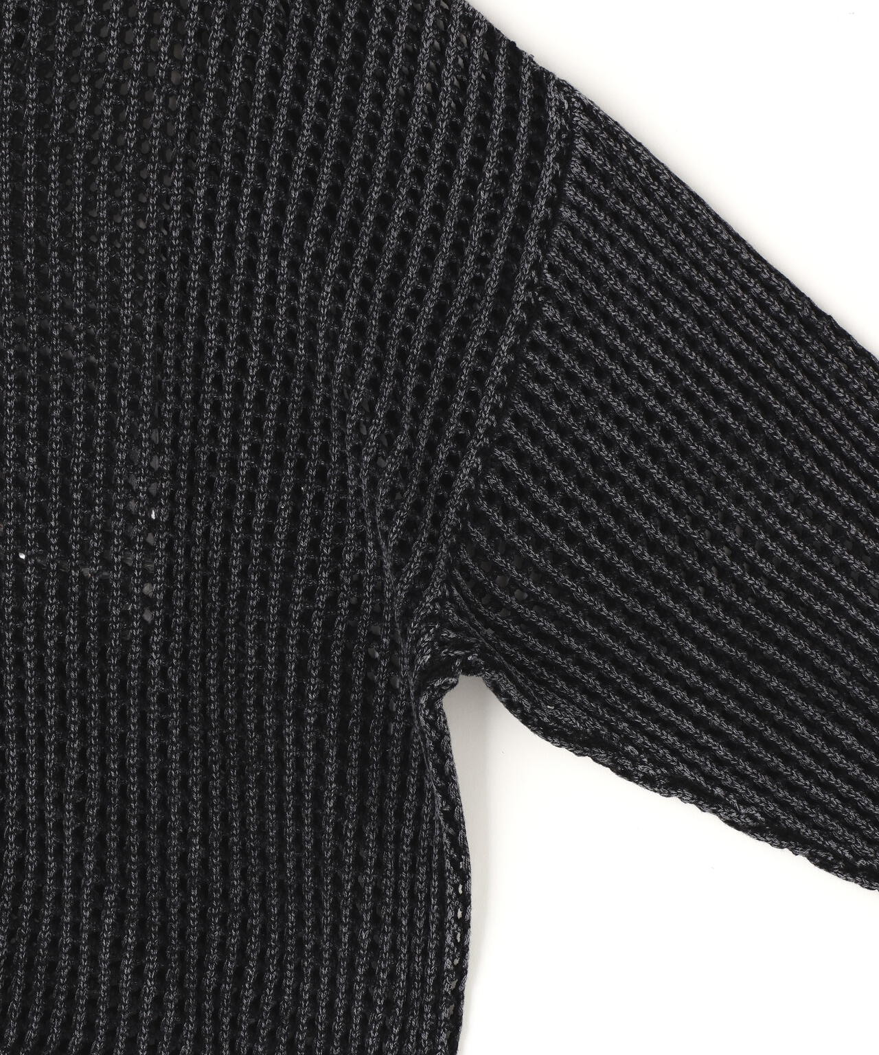 DankeSchon/ダンケシェーン/CHEMICAL MESH KNIT CREWNECK