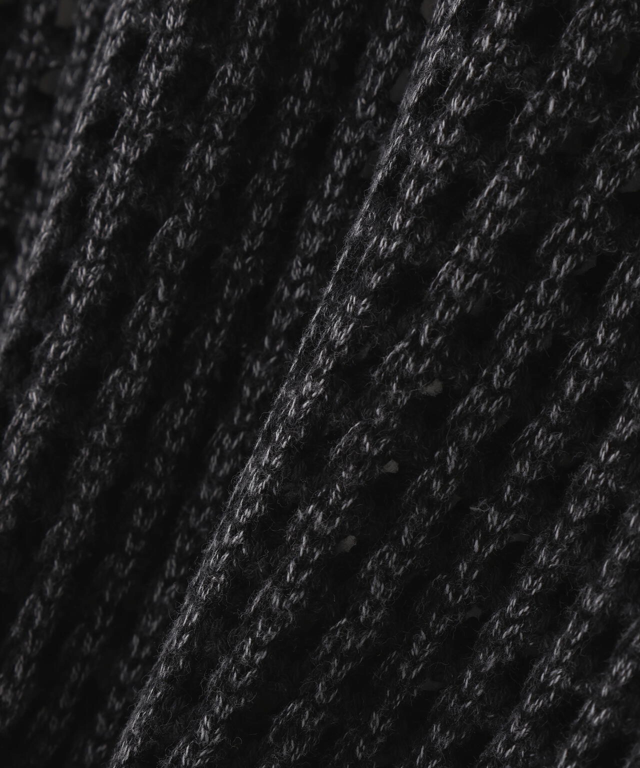 DankeSchon/ダンケシェーン/CHEMICAL MESH KNIT CREWNECK