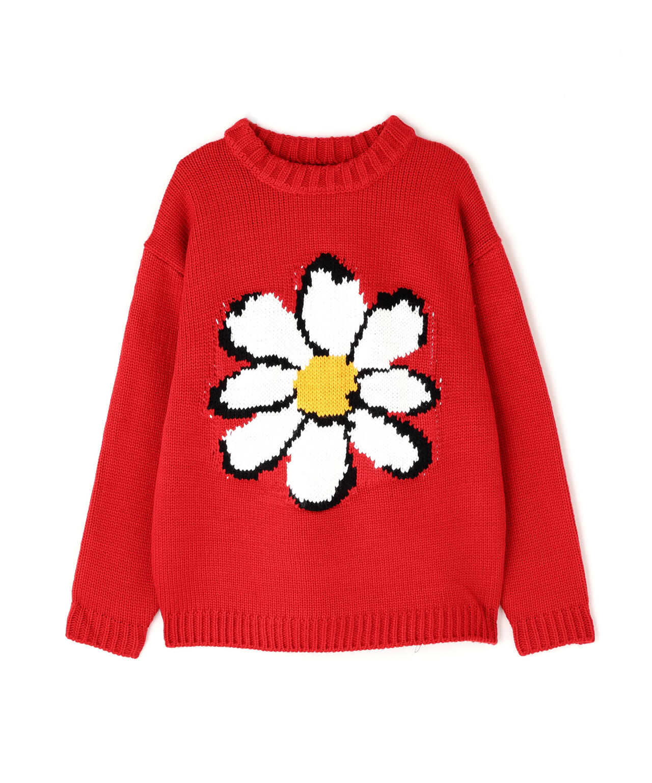 【WEB&DEPOT限定】DankeSchon/ダンケシェーン/1.5GG FLOWER KNIT
