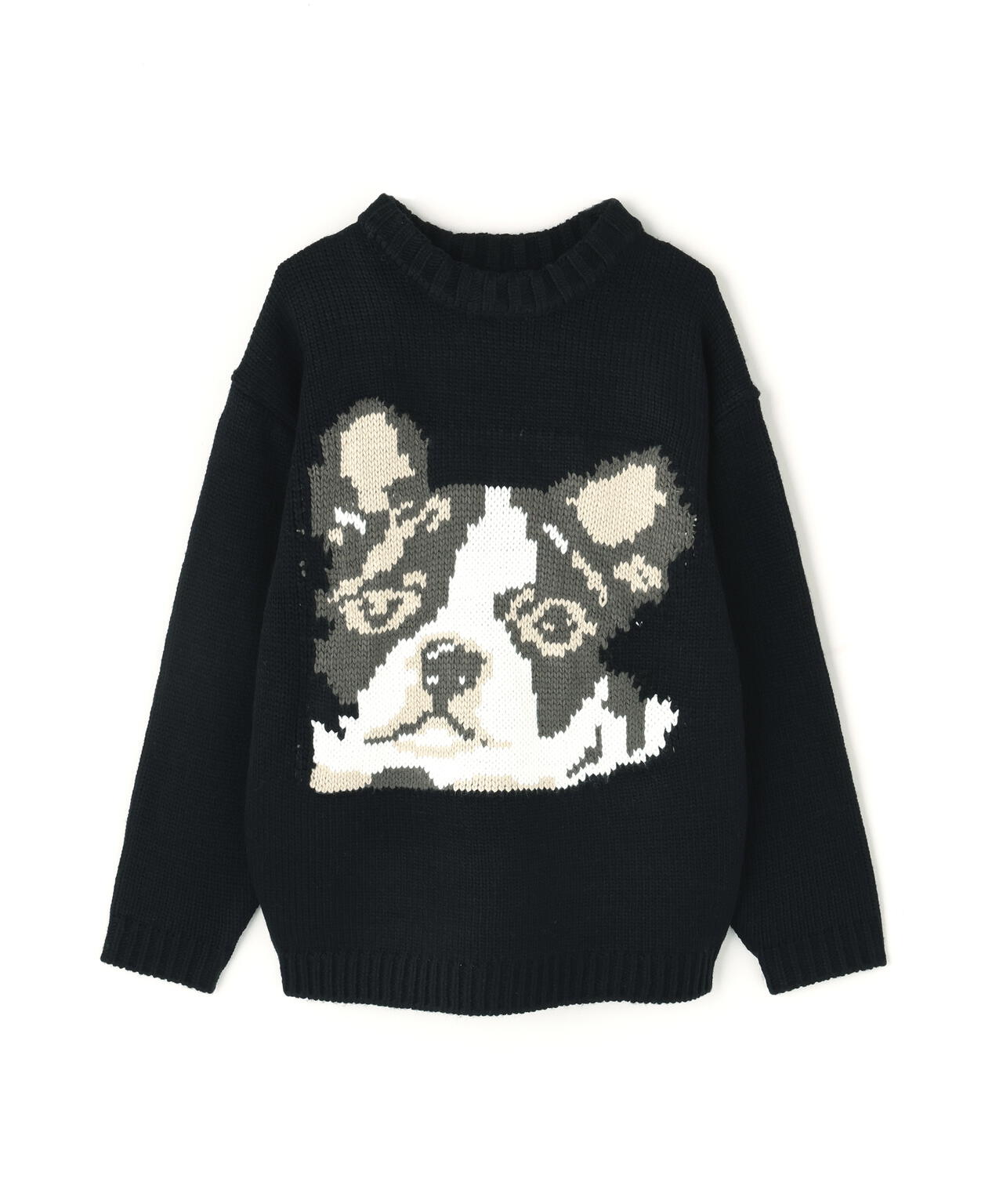 WEB&DEPOT限定】DankeSchon/ダンケシェーン/1.5GG DOG KNIT | L.H.P