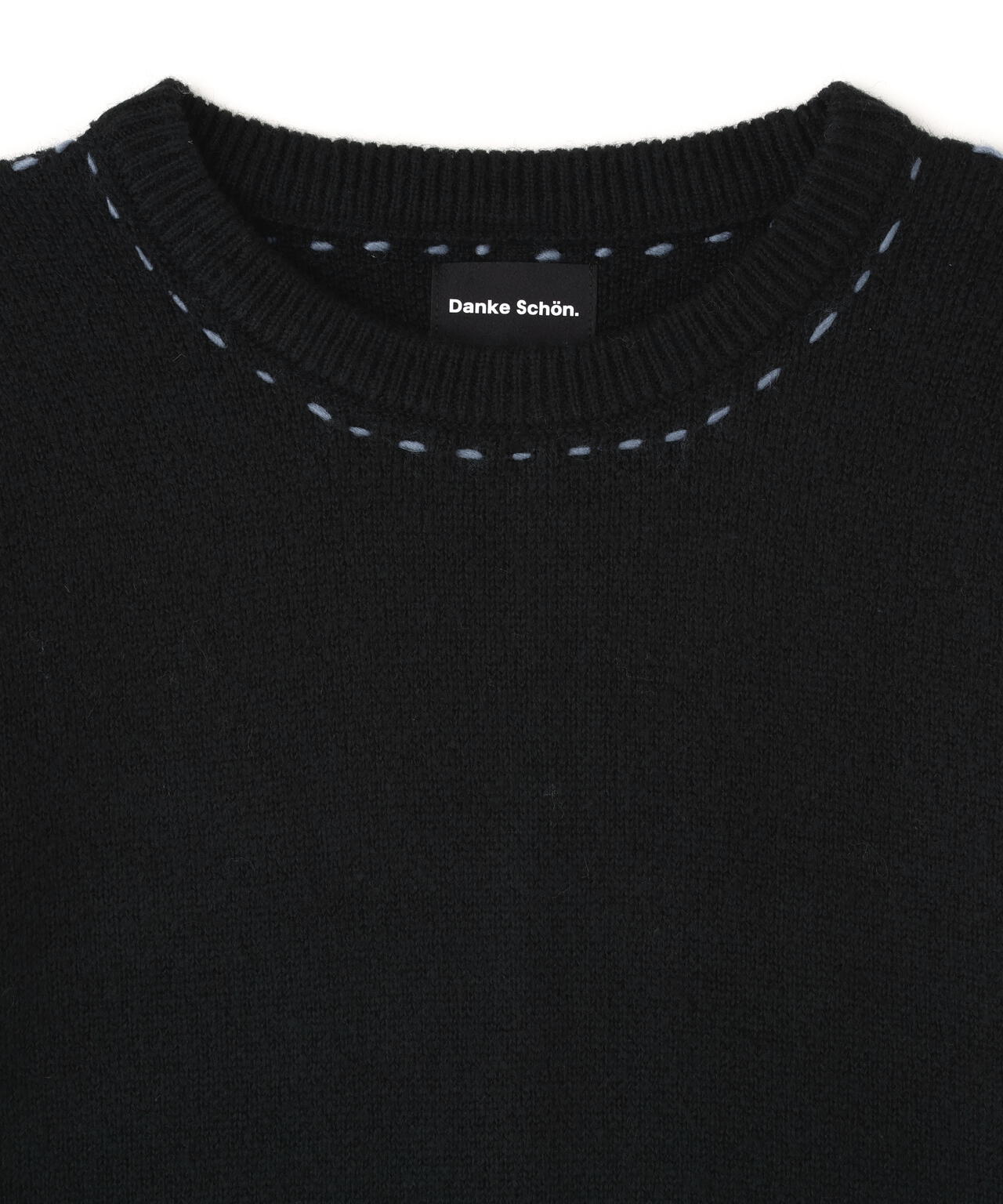 【WEB&DEPOT限定】DankeSchon/ダンケシェーン/ST KNIT CREWNECK