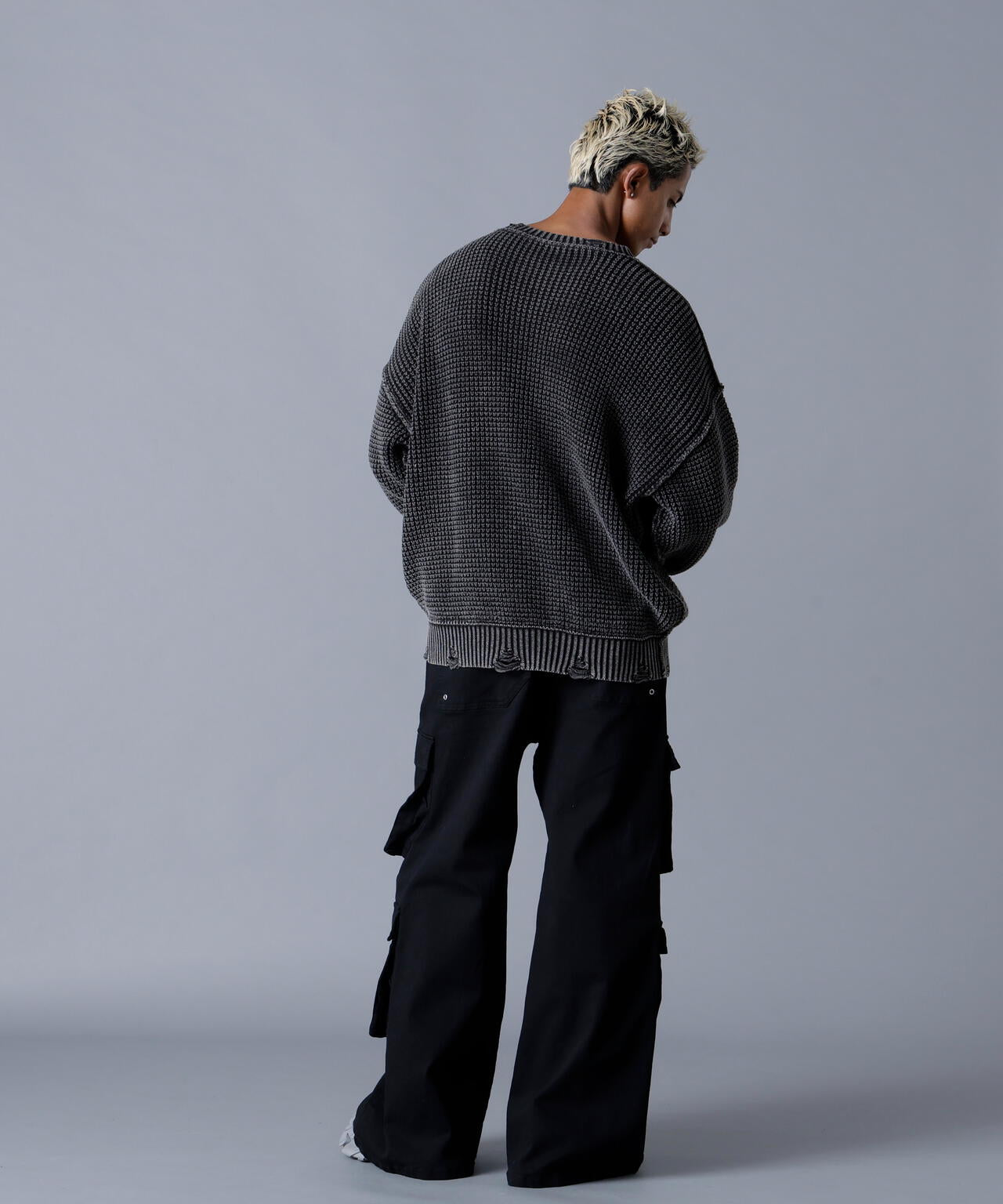DankeSchon/ダンケシェーン/PIGMENT CHEMICAL AZE CREWNECK | L.H.P