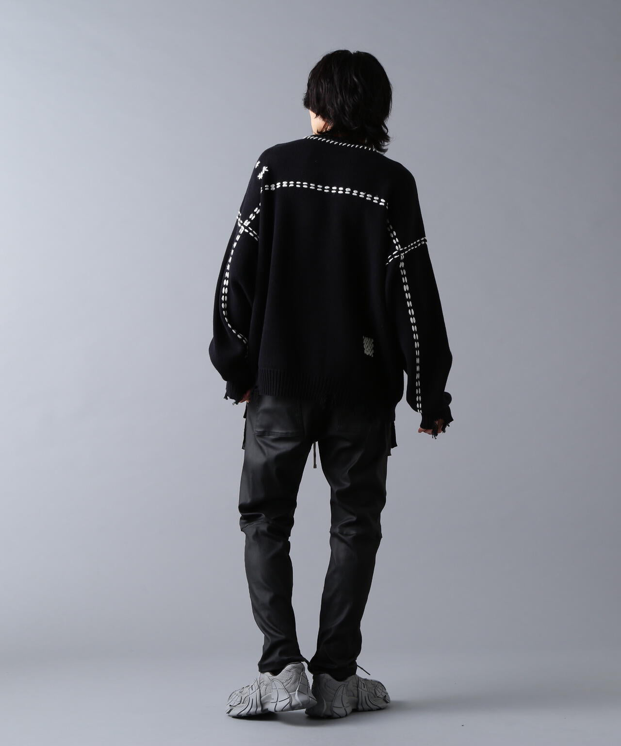 DankeSchon/ダンケシェーン/HAND STITCH KNIT CREWNECK | L.H.P