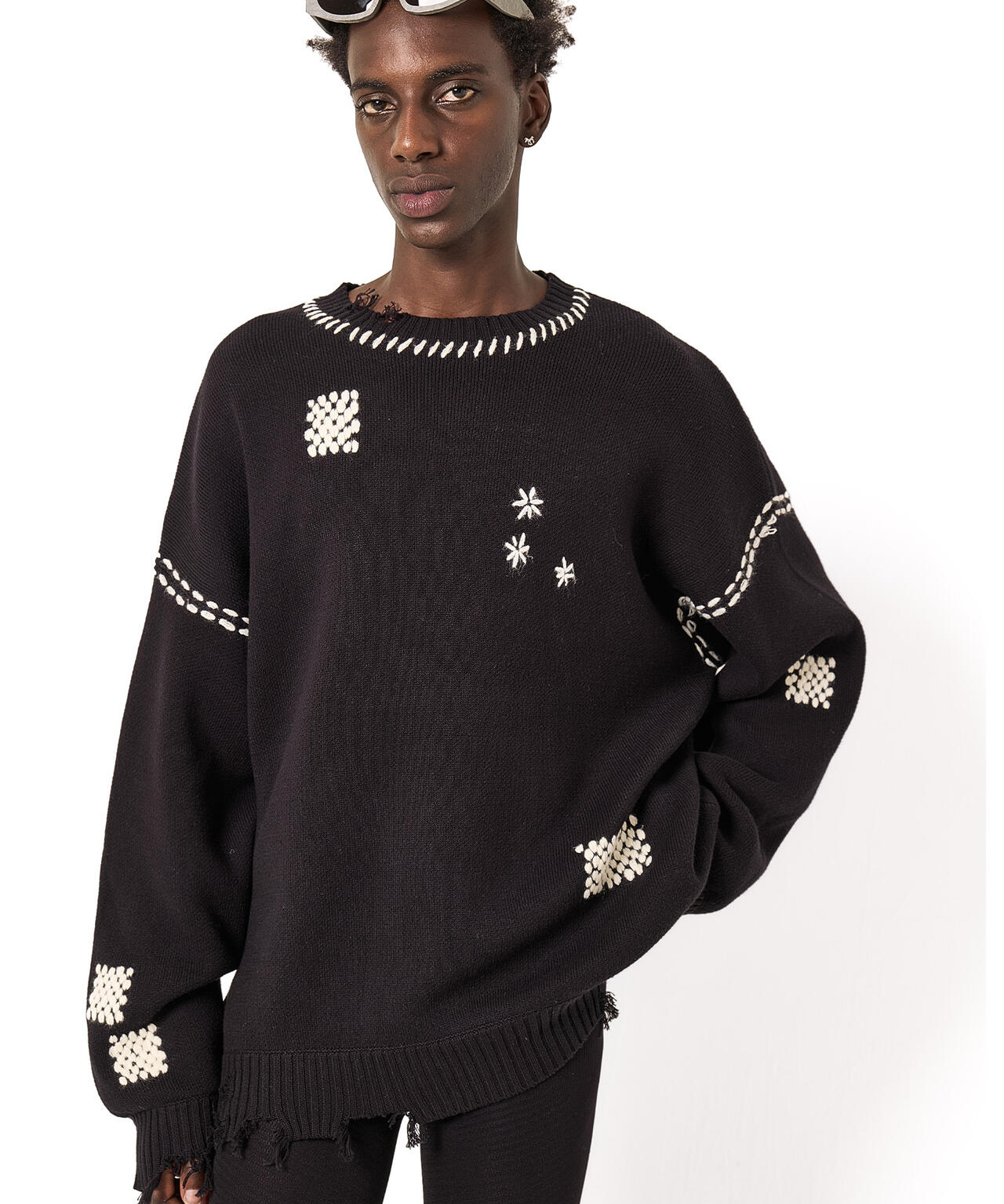 ダンケシェーン CHAIN KNIT MA-1 チェーンニット y2k punk ダンケシェーン CHAIN KNIT MA-1 チェーンニット y2k punk DANKE