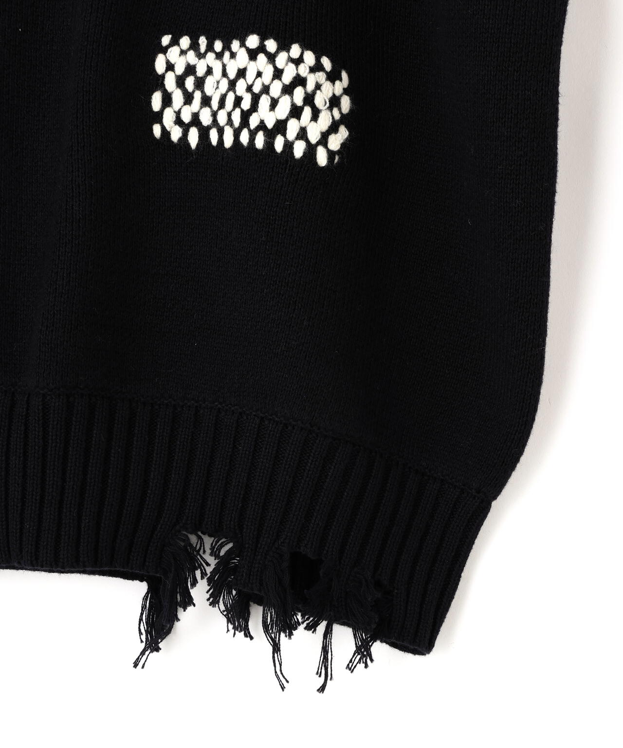 DankeSchon/ダンケシェーン/HAND STITCH KNIT CREWNECK | L.H.P