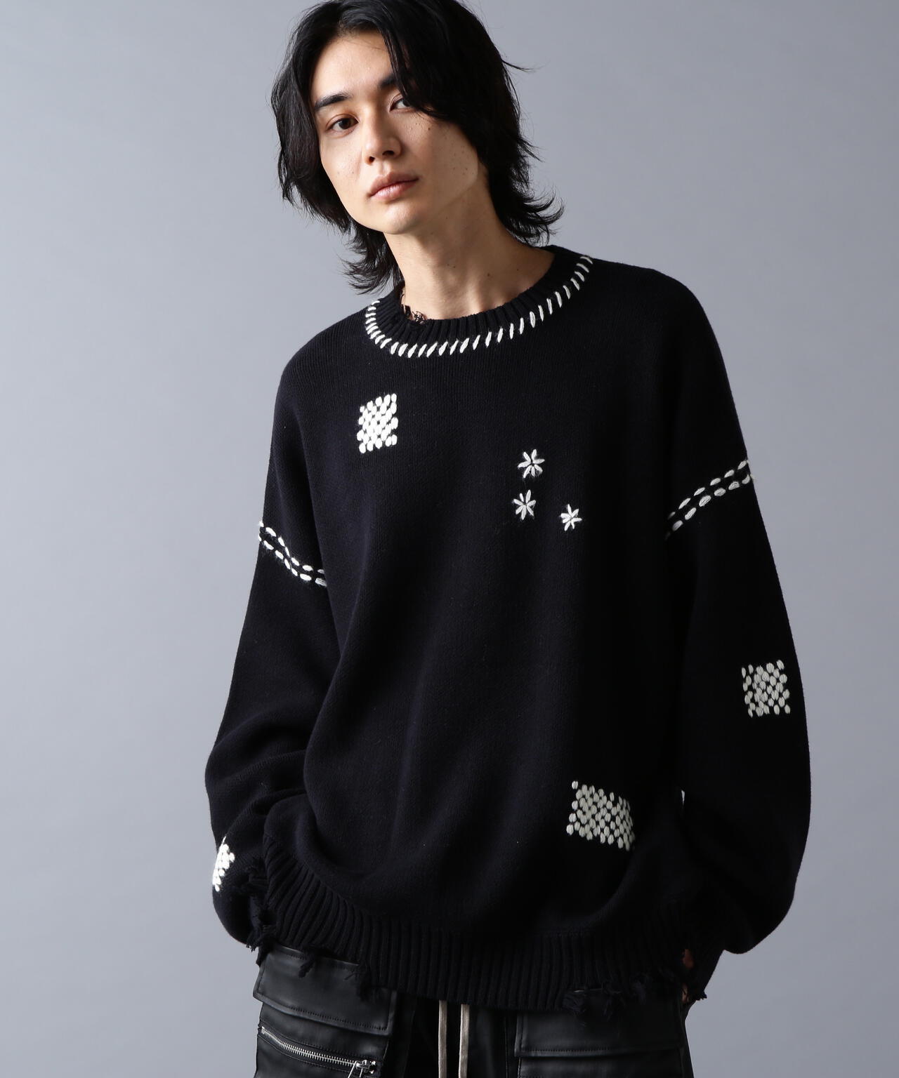 ダンケシェーン DankeSchon/ダンケシェーン/HAND STITCH KNIT CARDIGAN | L.H.P