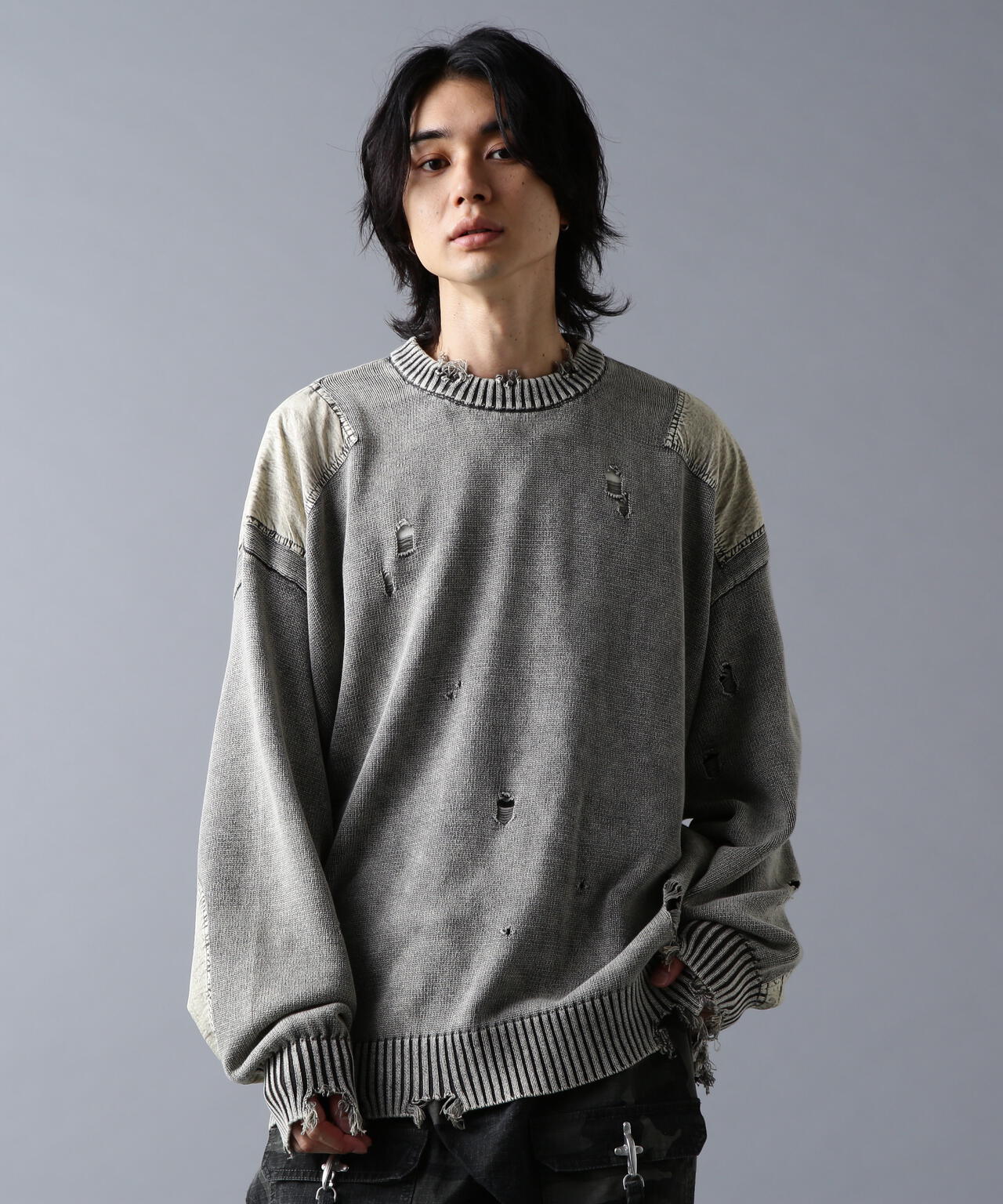 DankeSchon/ダンケシェーン/MILS KNIT CREWNECK | L.H.P