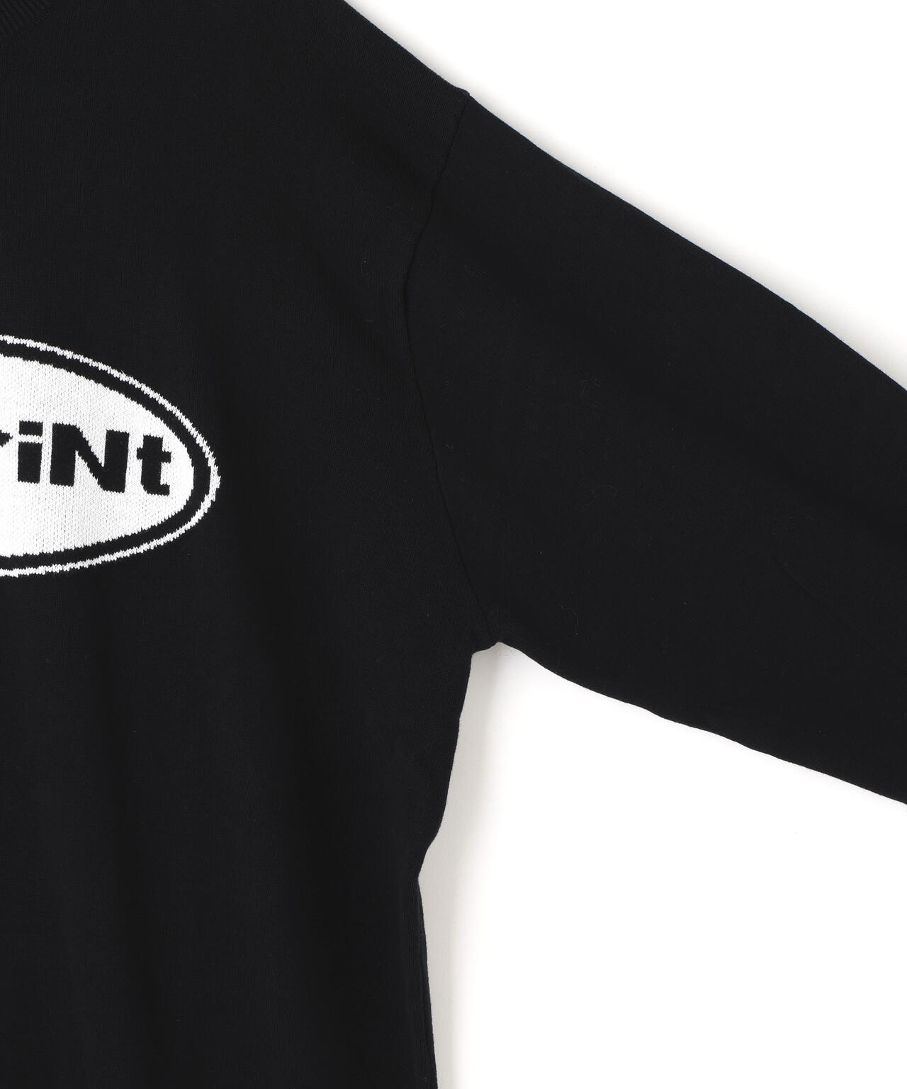 overprint/オーバープリント/OVAL V COTTON KNIT