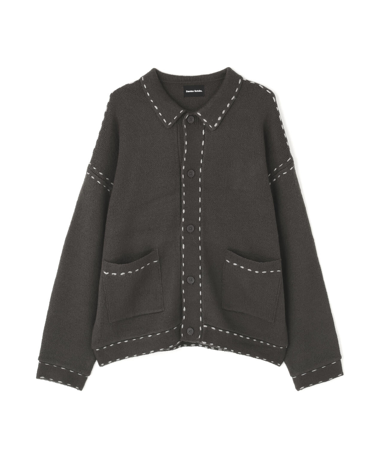 【WEB&DEPOT限定】DankeSchon/ダンケシェーン/ST KNIT JACKET