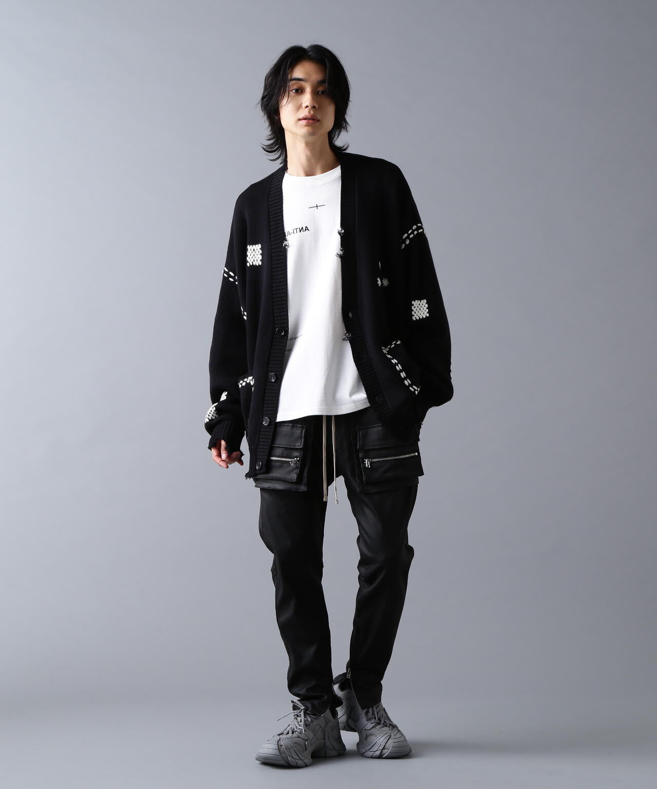 DankeSchon/ダンケシェーン/HAND STITCH KNIT CARDIGAN | L.H.P