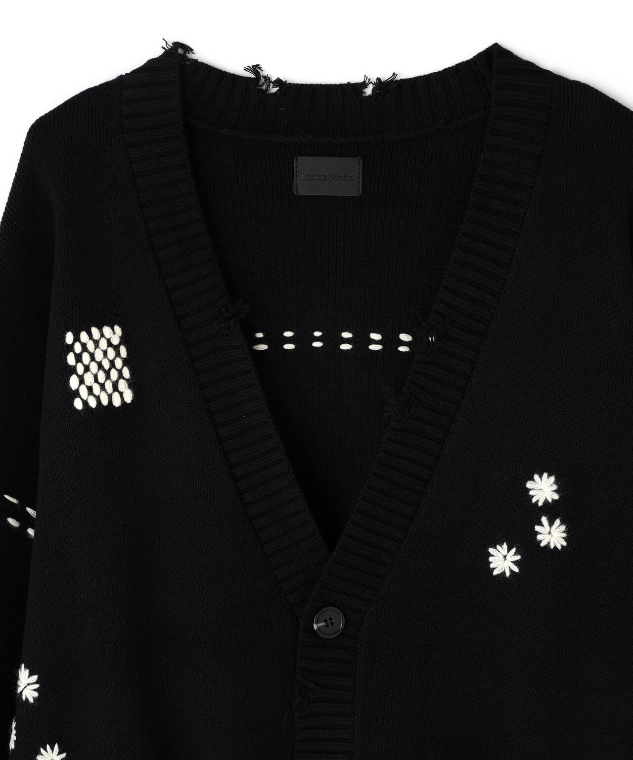 DankeSchon/ダンケシェーン/HAND STITCH KNIT CARDIGAN