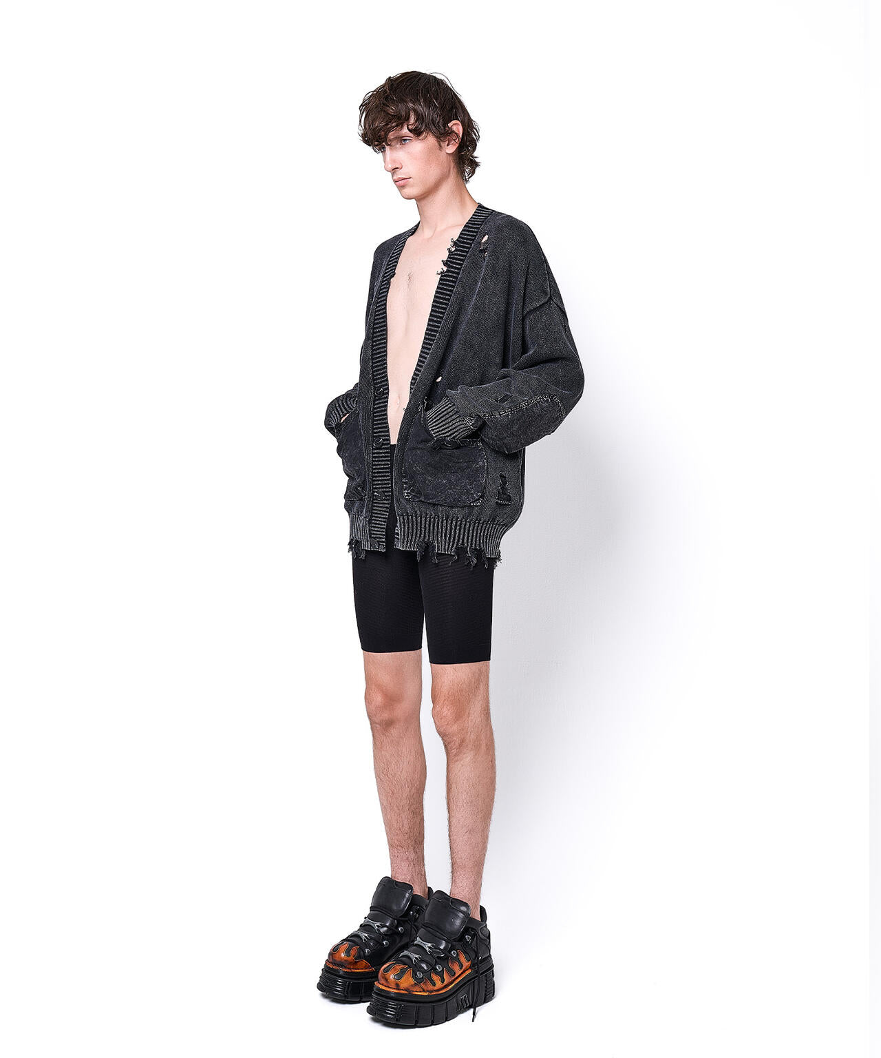 DankeSchon/ダンケシェーン/MILS KNIT CARDIGAN