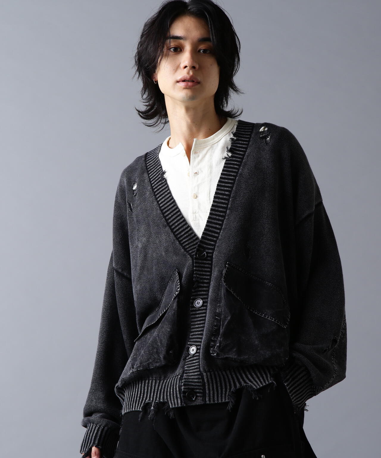 DankeSchon/ダンケシェーン/MILS KNIT CARDIGAN