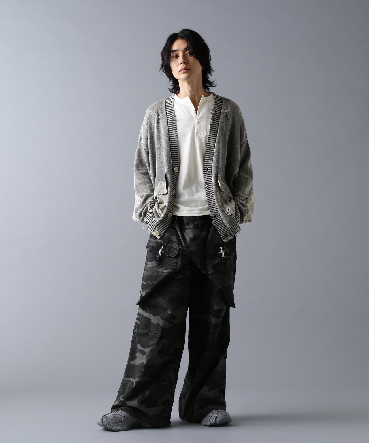 ダンケシェーン　カーディガン DankeSchon/ダンケシェーン/MILS KNIT CARDIGAN | L.H.P