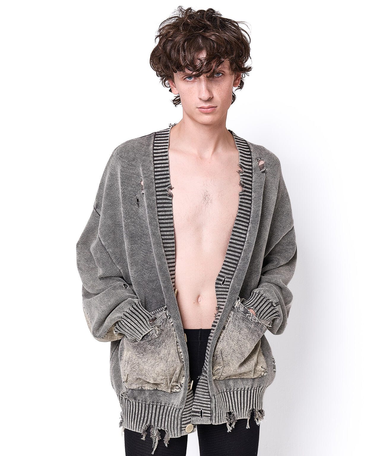 DankeSchon/ダンケシェーン/MILS KNIT CARDIGAN