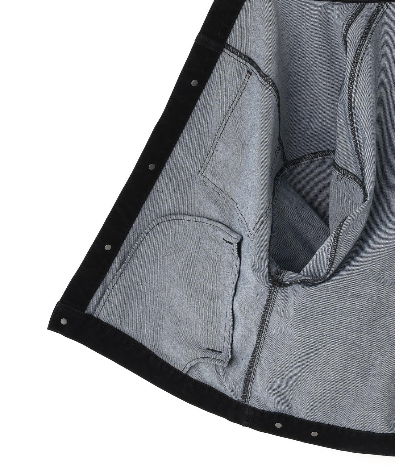 DankeSchon/ダンケシェーン/FLOCKY DENIM SHORT JACKET | L.H.P