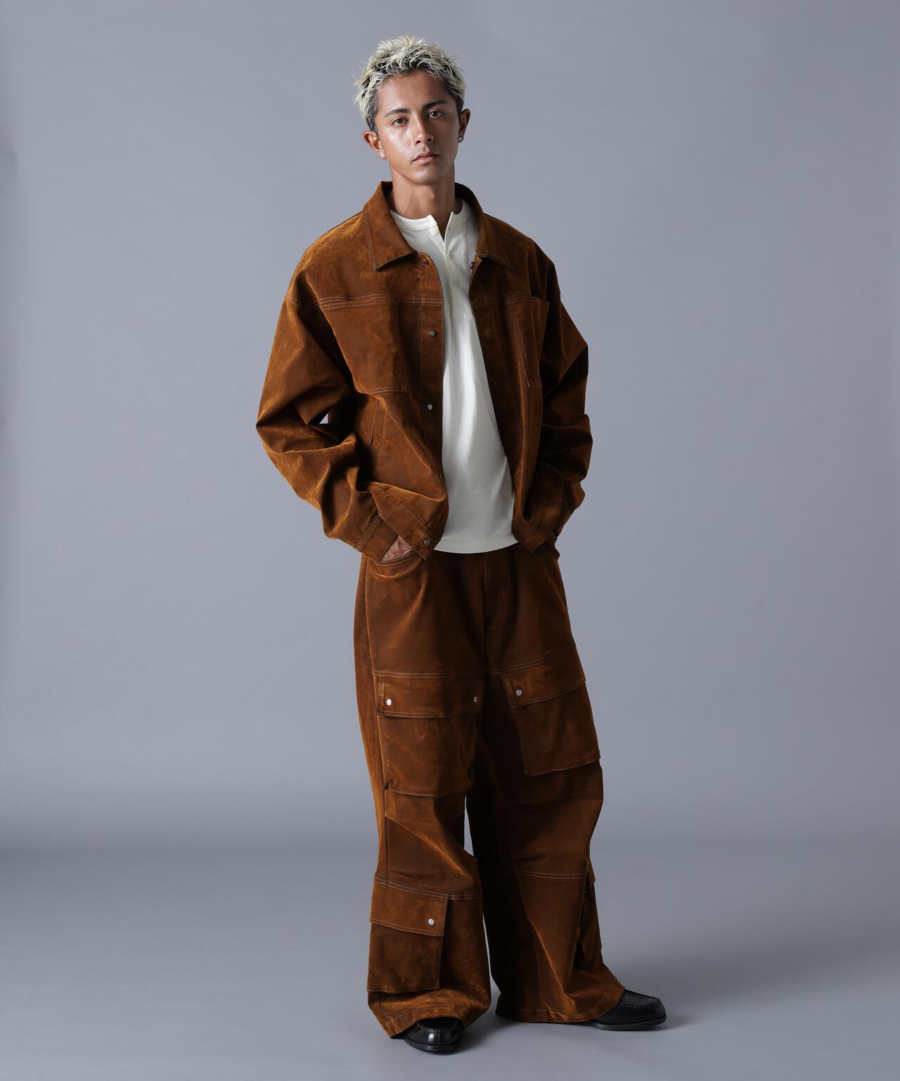 DankeSchon/ダンケシェーン/FLOCKY DENIM SHORT JACKET | L.H.P