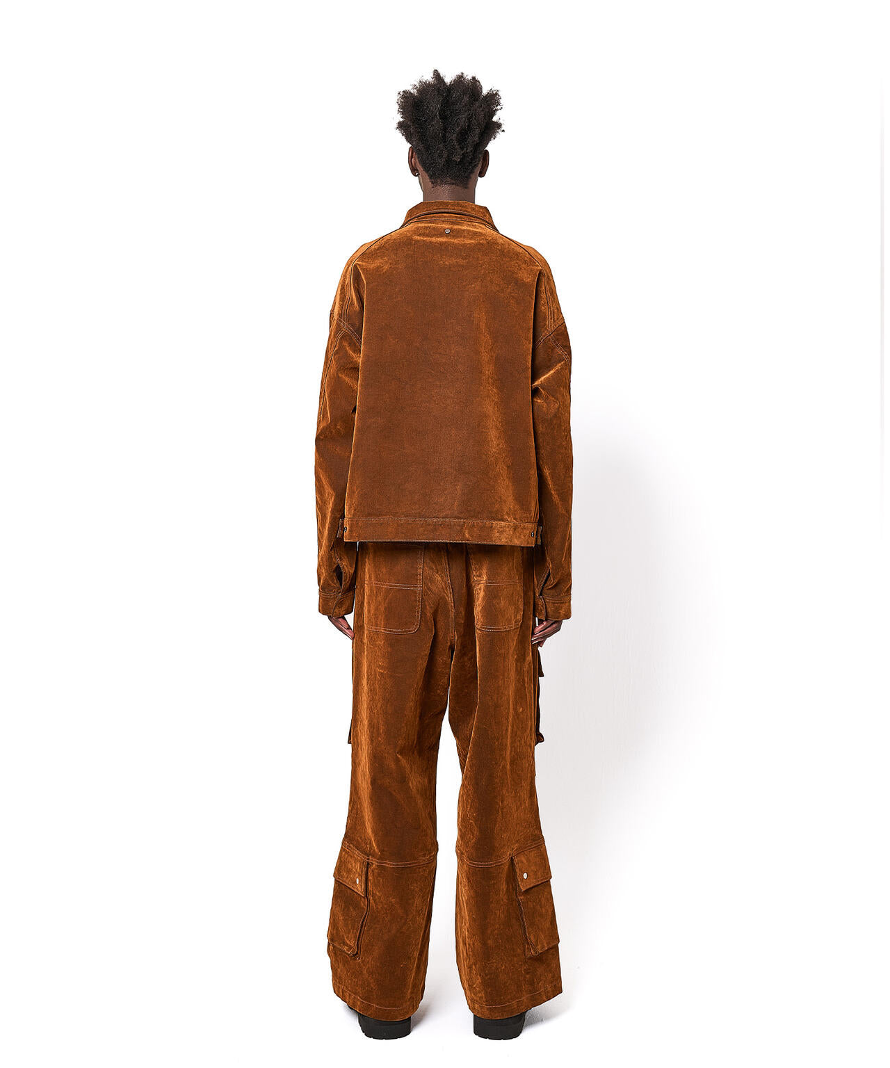 DankeSchon/ダンケシェーン/FLOCKY DENIM SHORT JACKET