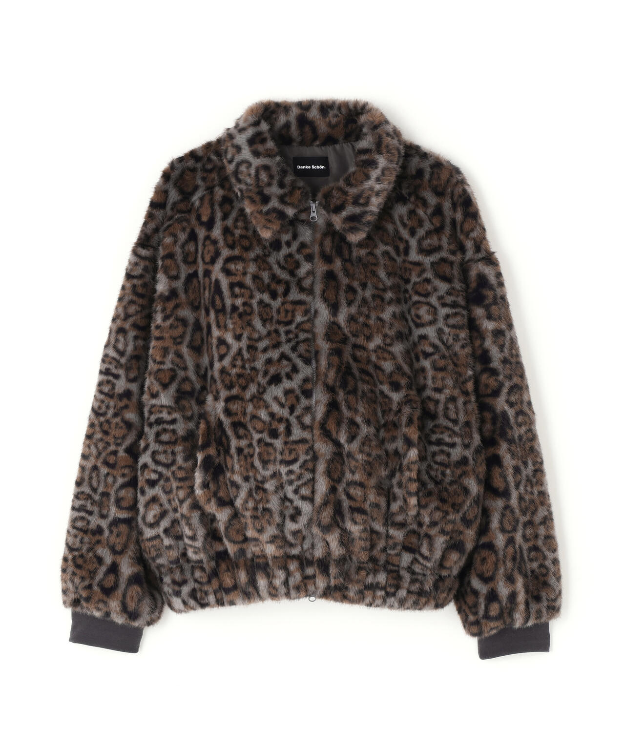 【WEB&DEPOT限定】DankeSchon/ダンケシェーン/LEOPARD FUR JACKET