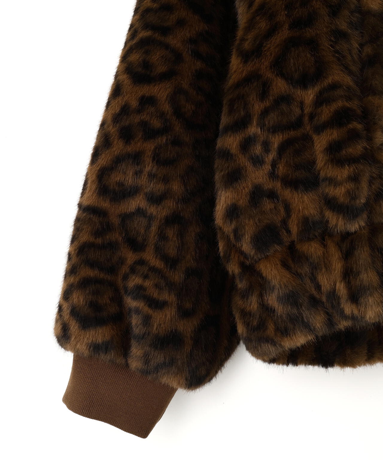 【WEB&DEPOT限定】DankeSchon/ダンケシェーン/LEOPARD FUR JACKET