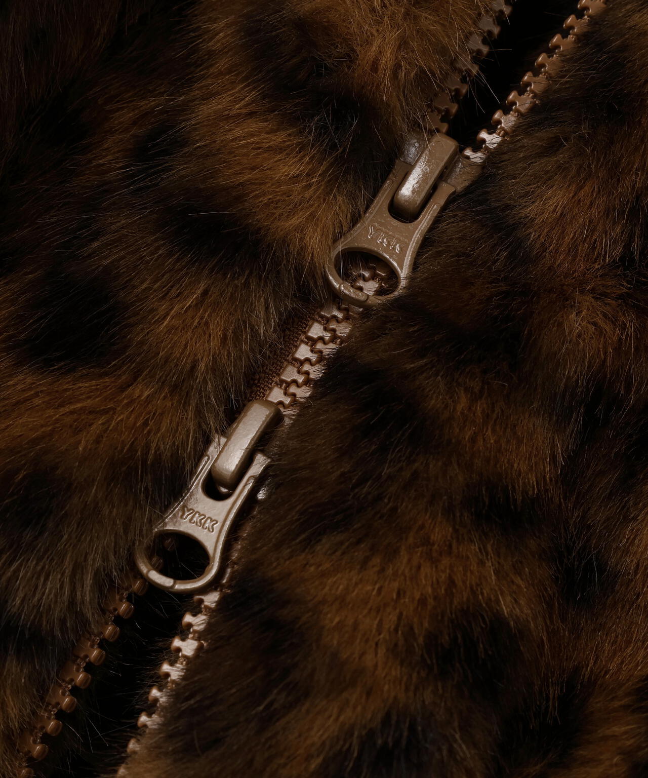 【WEB&DEPOT限定】DankeSchon/ダンケシェーン/LEOPARD FUR JACKET