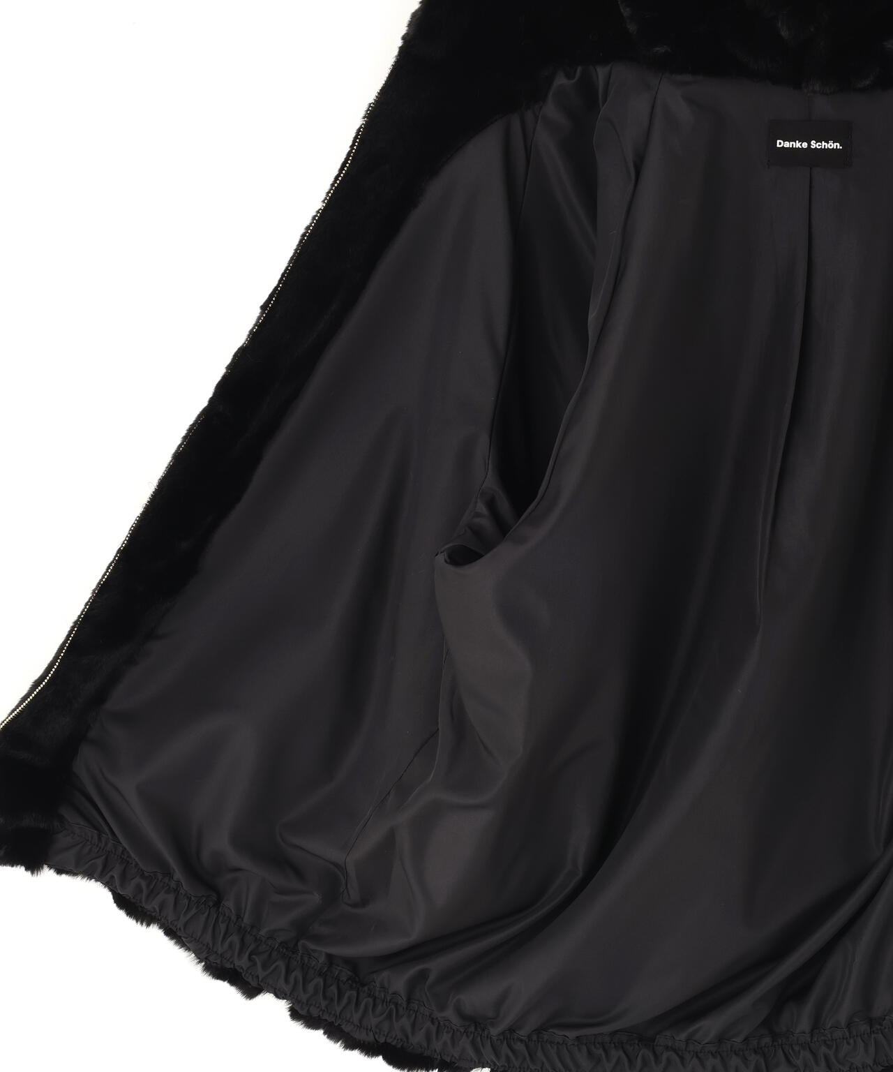 【WEB&DEPOT限定】DankeSchon/ダンケシェーン/FUR HOODIE