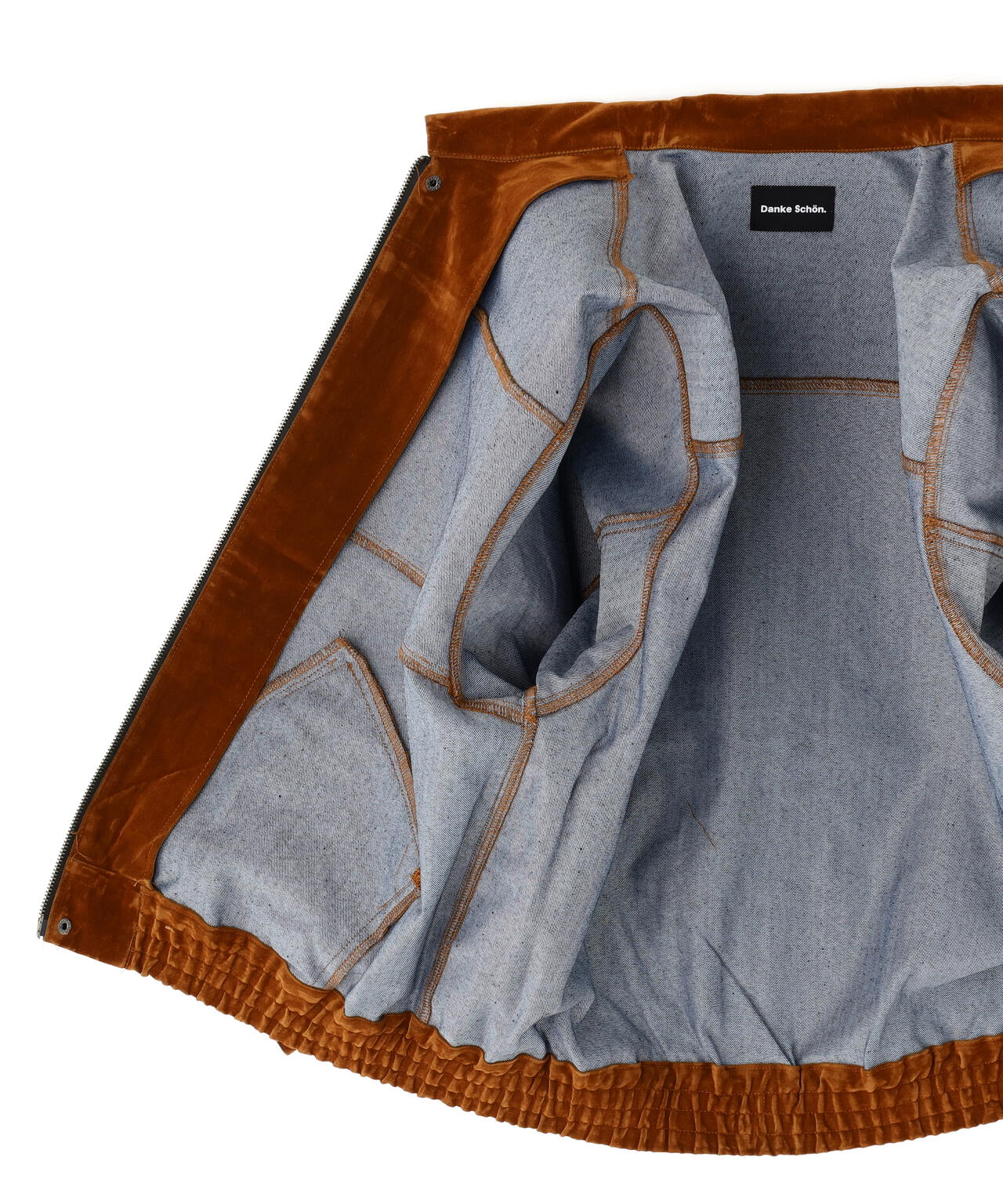 WEB&DEPOT限定】DankeSchon/ダンケシェーン/FLOCKY DENIM JACKET