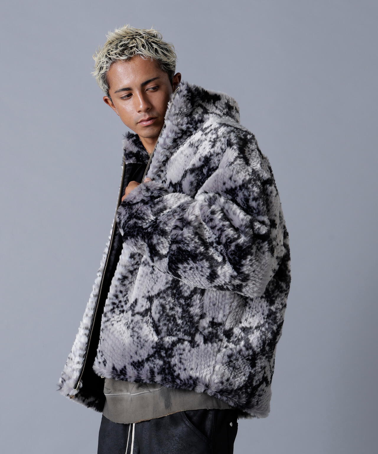 DankeSchon/ダンケシェーン/ECO FUR STAND BLOUSON PISON | L.H.P