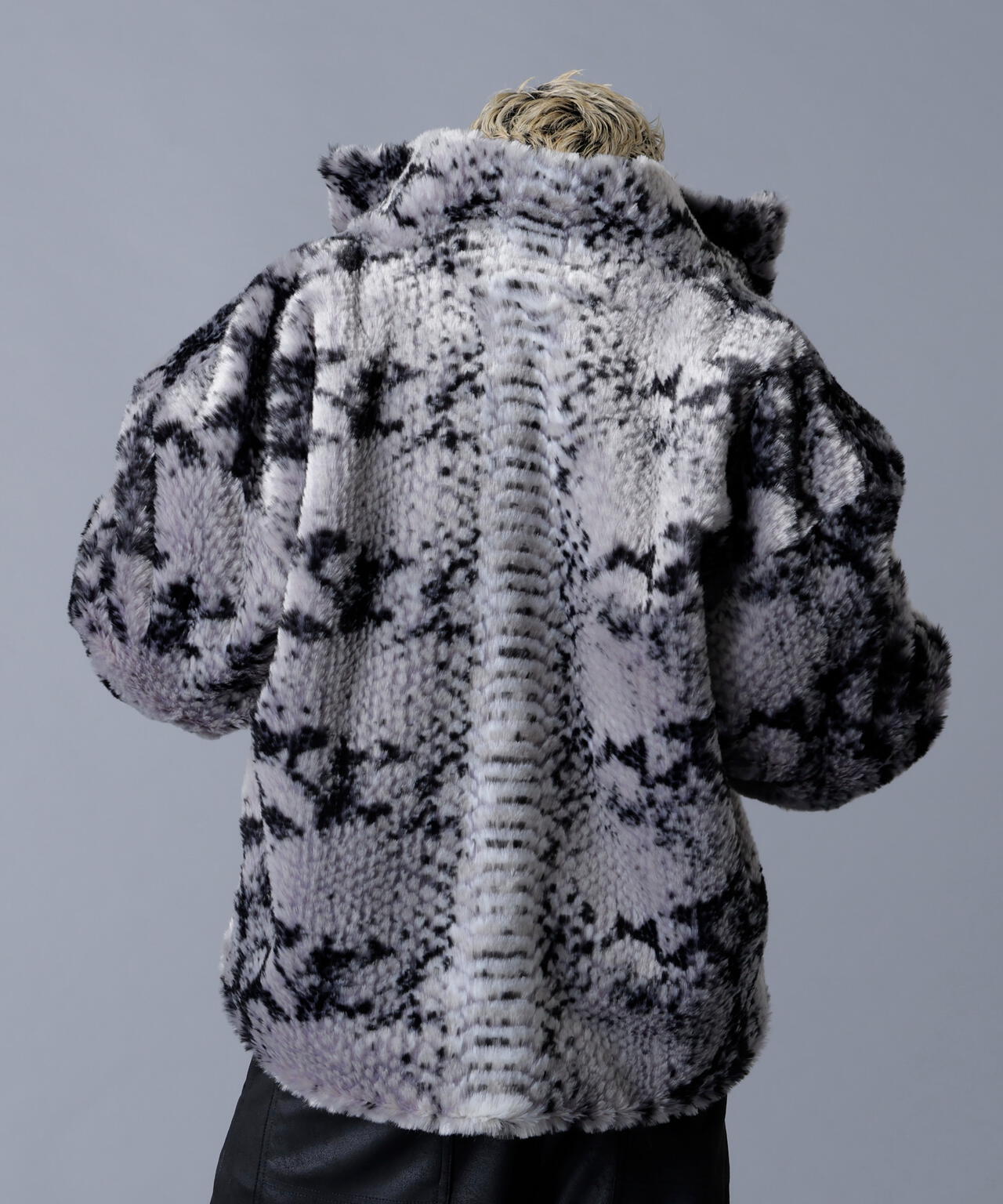 DankeSchon/ダンケシェーン/ECO FUR STAND BLOUSON PISON