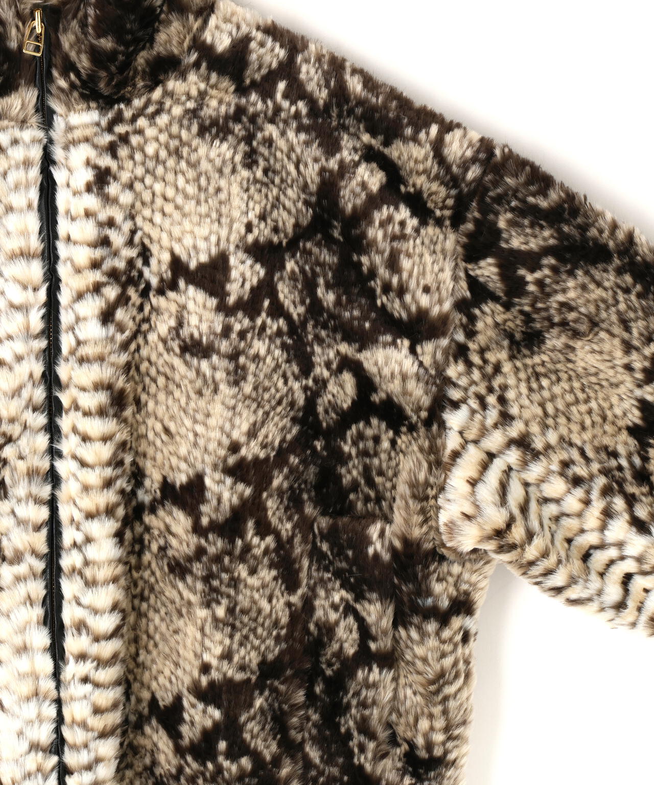 DankeSchon/ダンケシェーン/ECO FUR STAND BLOUSON PISON