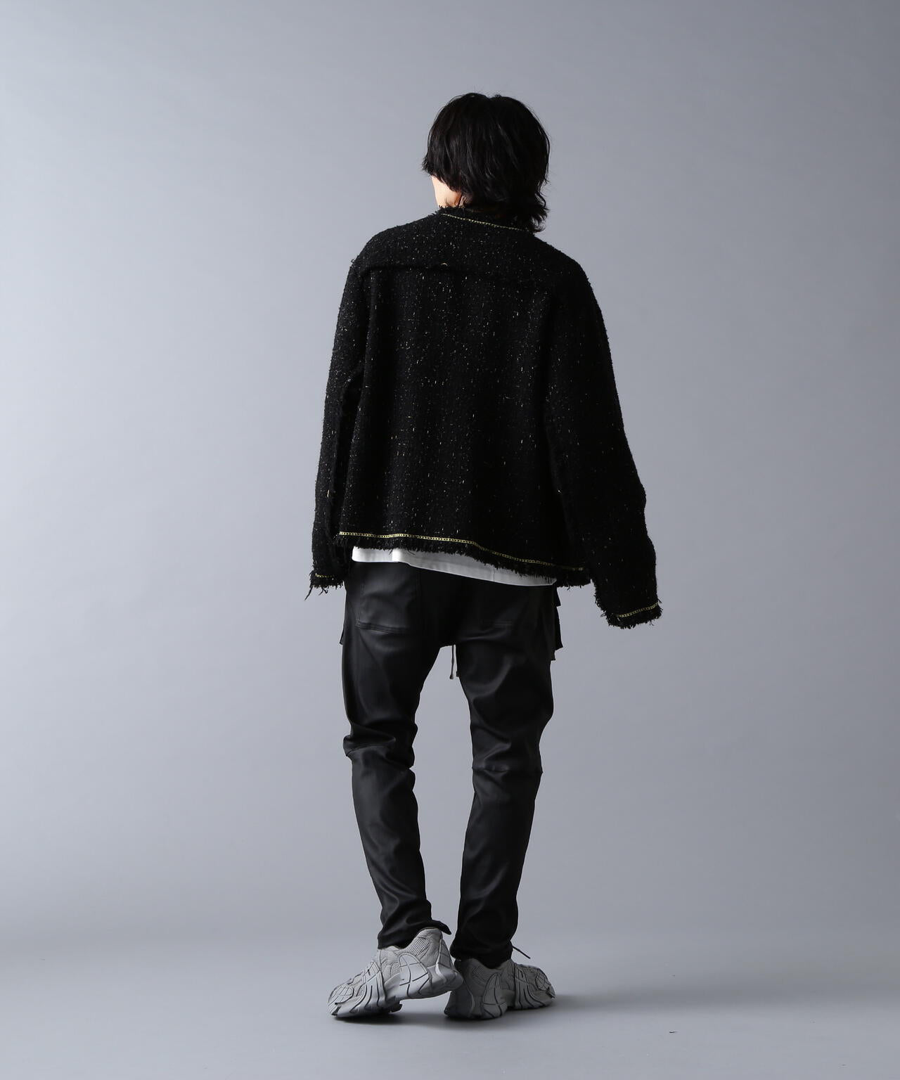 DankeSchon/ダンケシェーン/CHAIN EMBROIDERY TWEED JACKET | L.H.P
