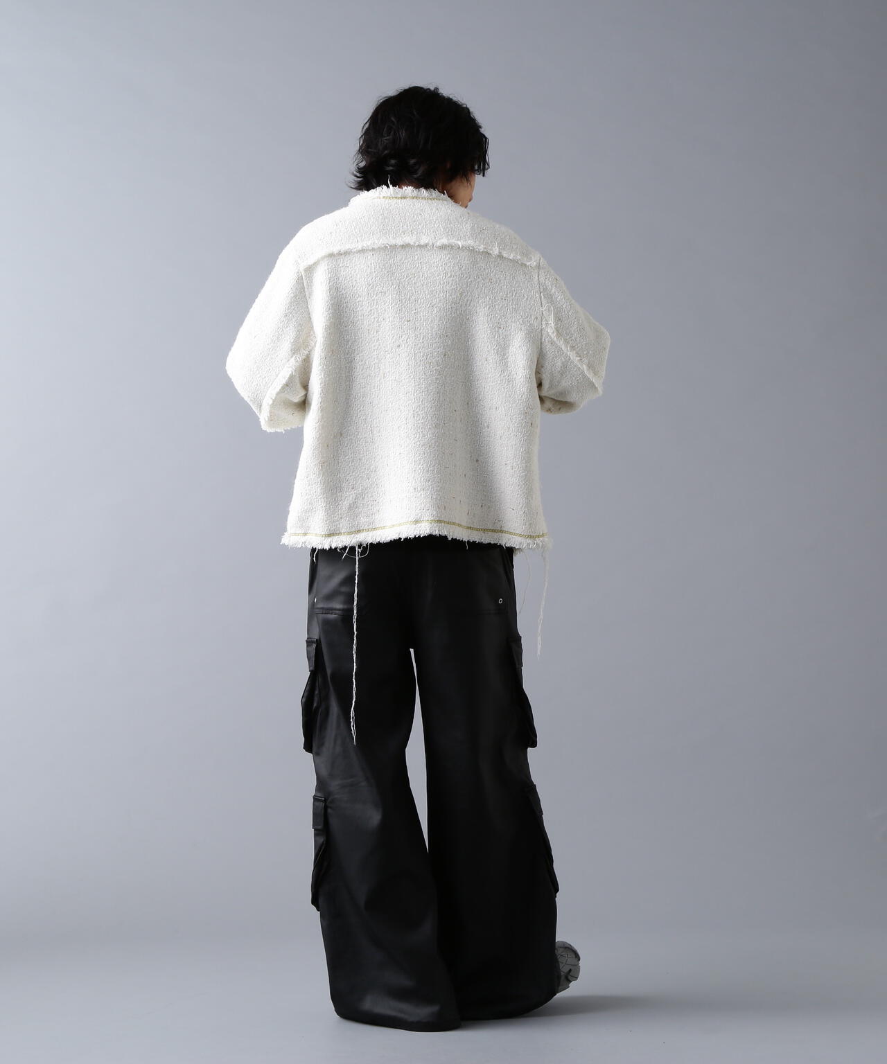 DankeSchon/ダンケシェーン/CHAIN EMBROIDERY TWEED JACKET | L.H.P