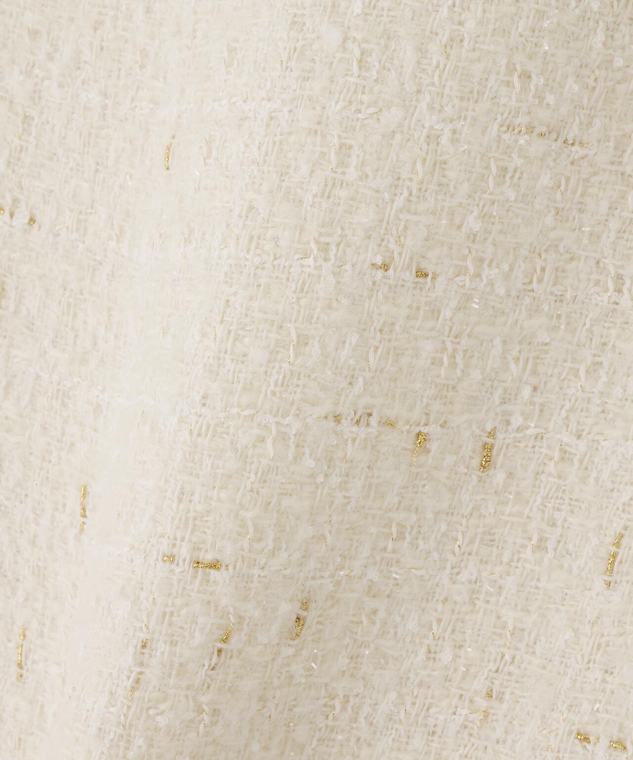 DankeSchon/ダンケシェーン/CHAIN EMBROIDERY TWEED JACKET