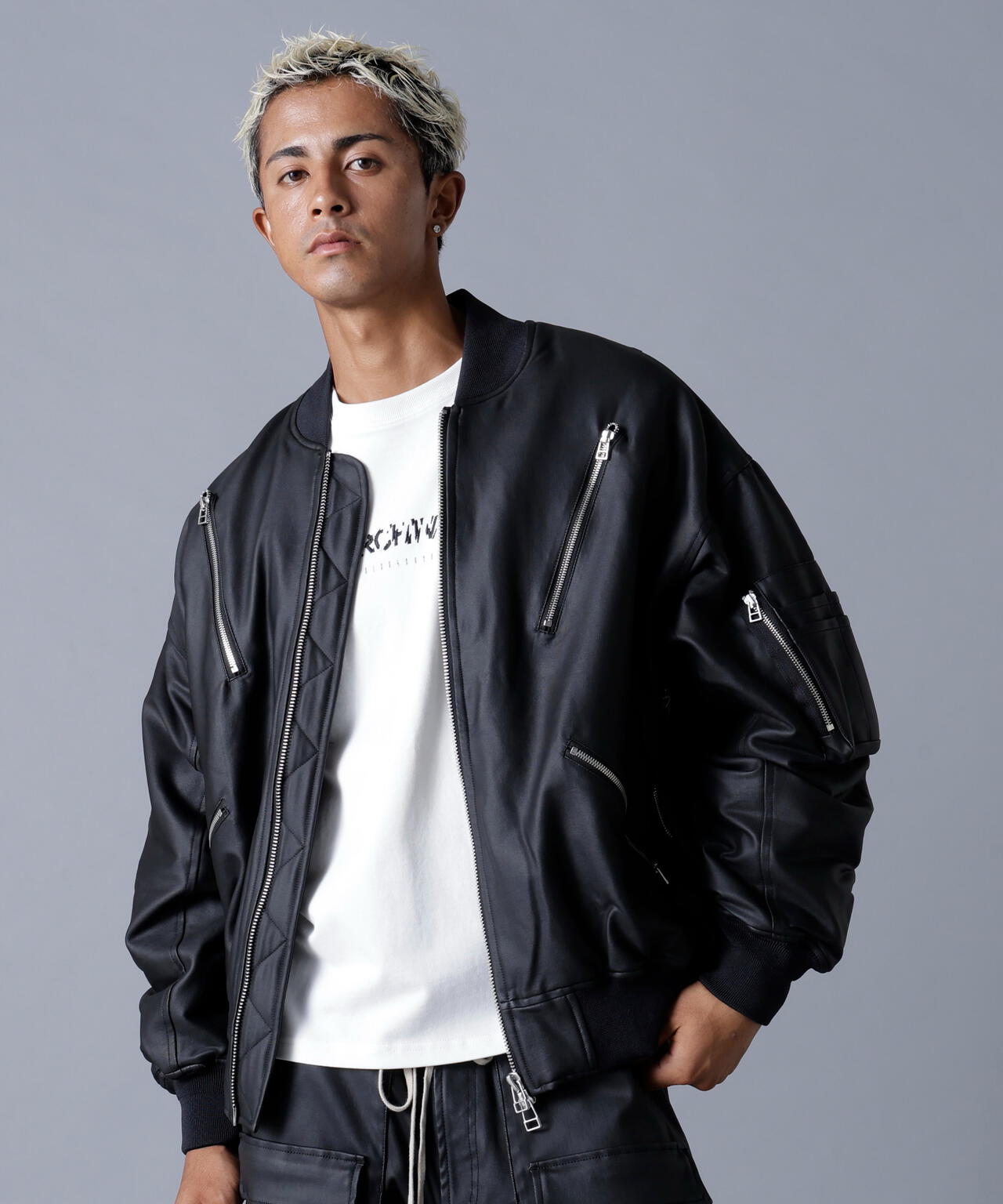 DankeSchon/ダンケシェーン/COATING ZIP MA-1