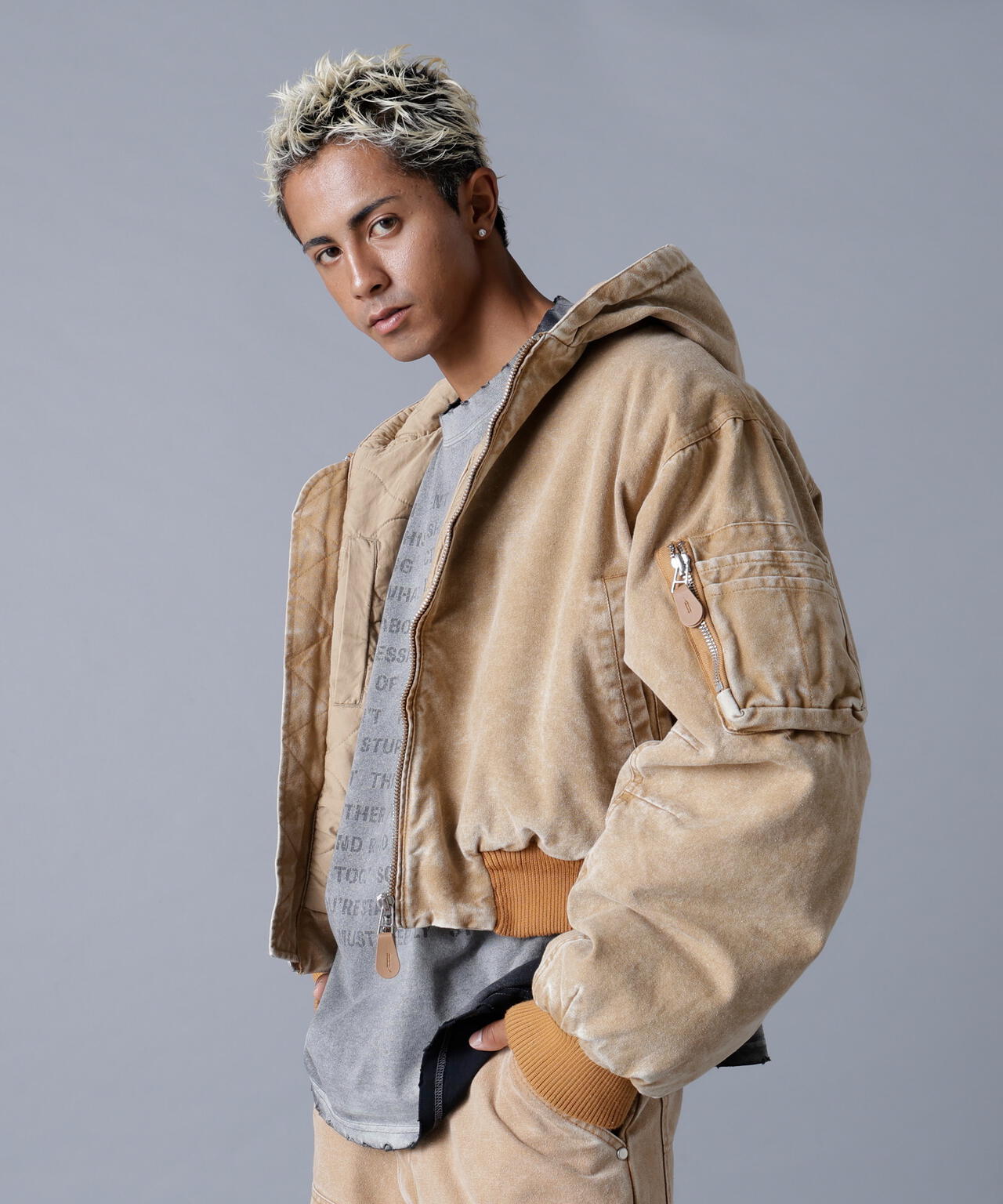 DankeSchon/ダンケシェーン/DUCK HOODED BLOUSONＤ