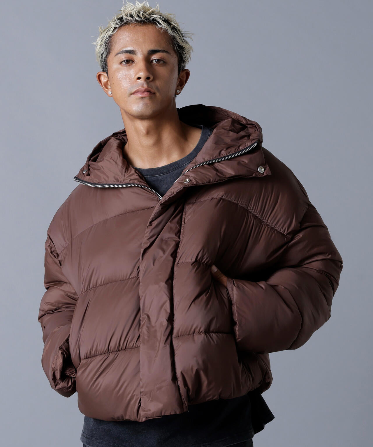 DankeSchon/ダンケシェーン/高密度NYLON HOODED BLOUSON