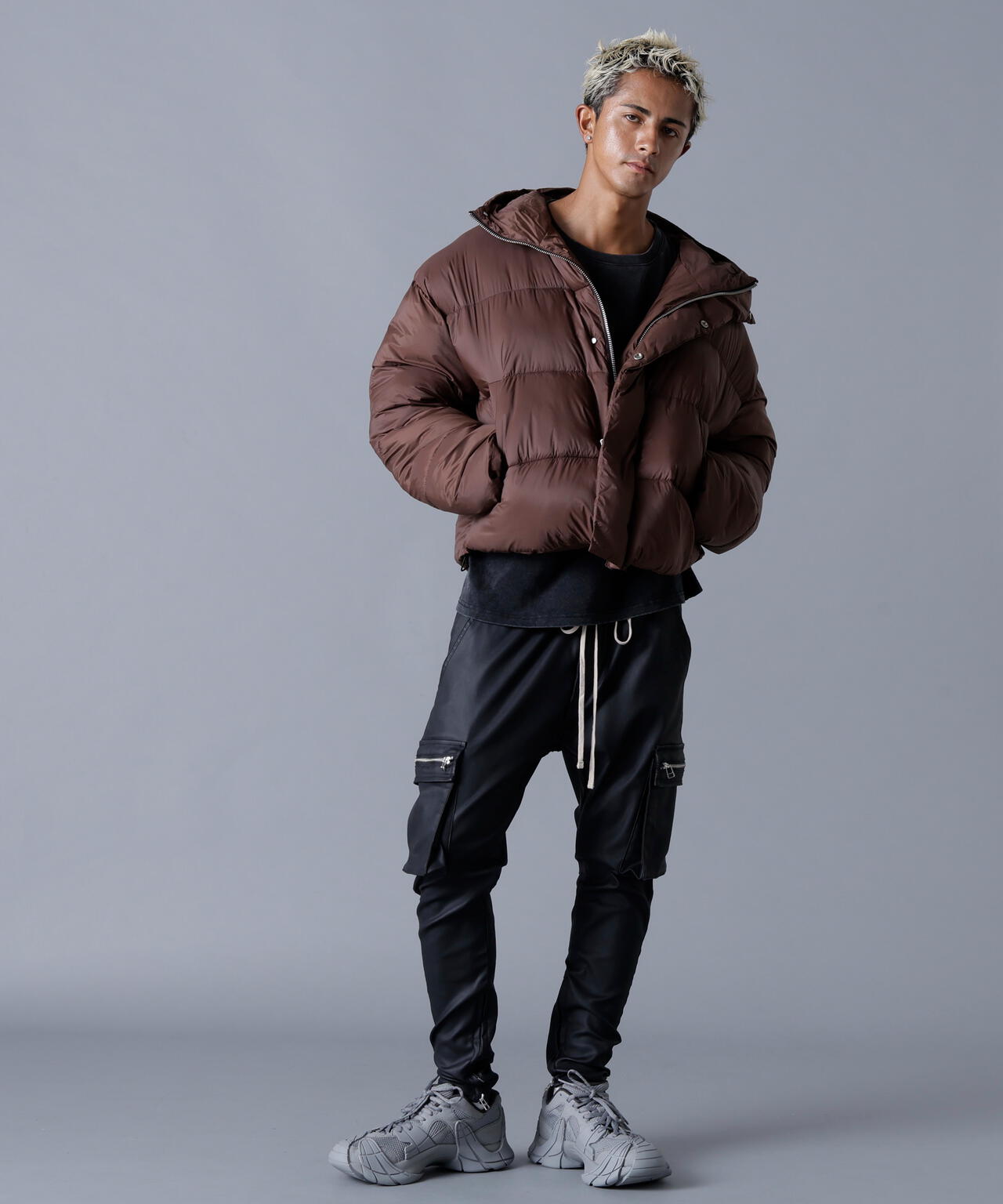 DankeSchon/ダンケシェーン/高密度NYLON HOODED BLOUSON