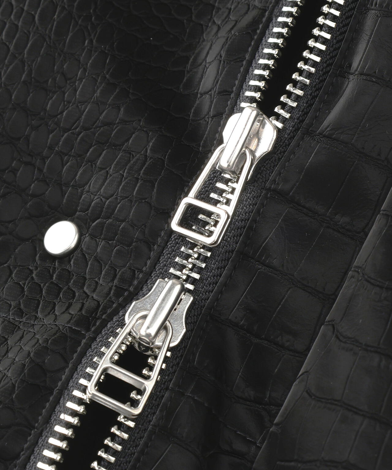 DankeSchon/ダンケシェーン/PU SHORT BLOUSON CROCODILE