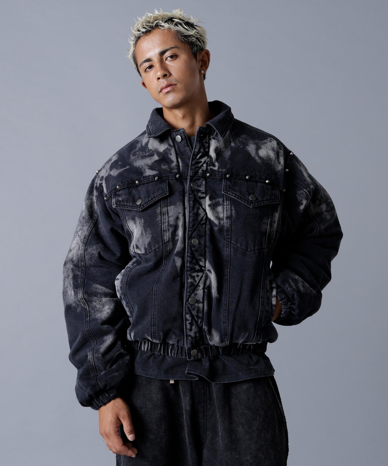 DankeSchon/ダンケシェーン/STUDS DENIM JACKET | L.H.P