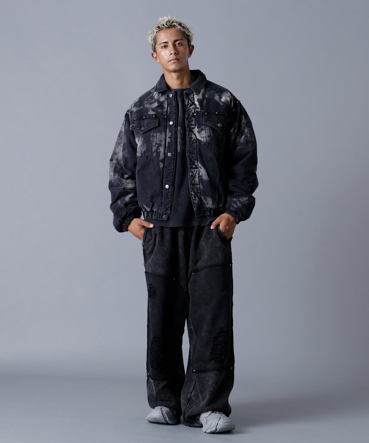 DankeSchon/ダンケシェーン/STUDS DENIM JACKET | L.H.P