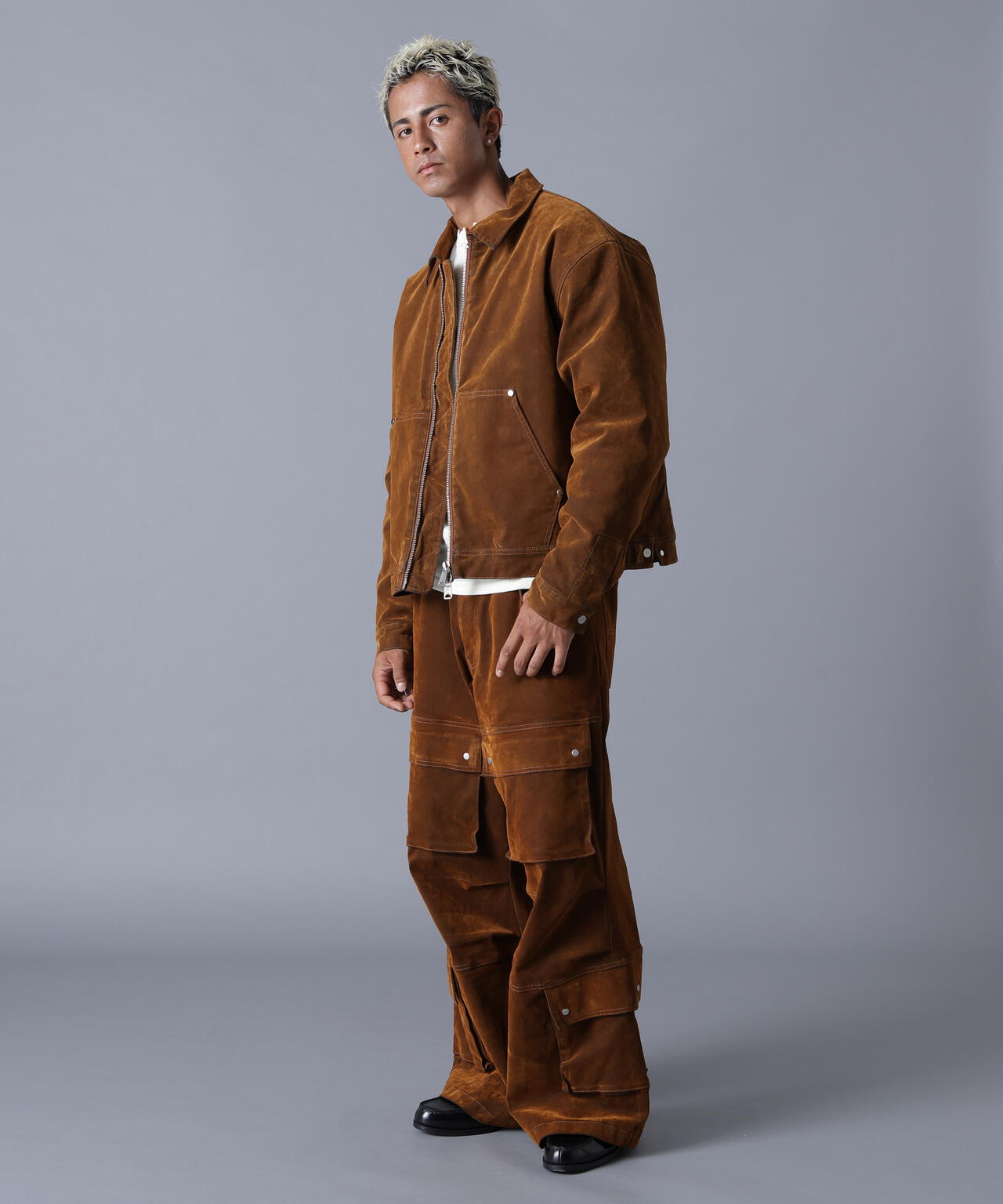 DankeSchon/ダンケシェーン/FLOCKY DENIM QUILT JACKET