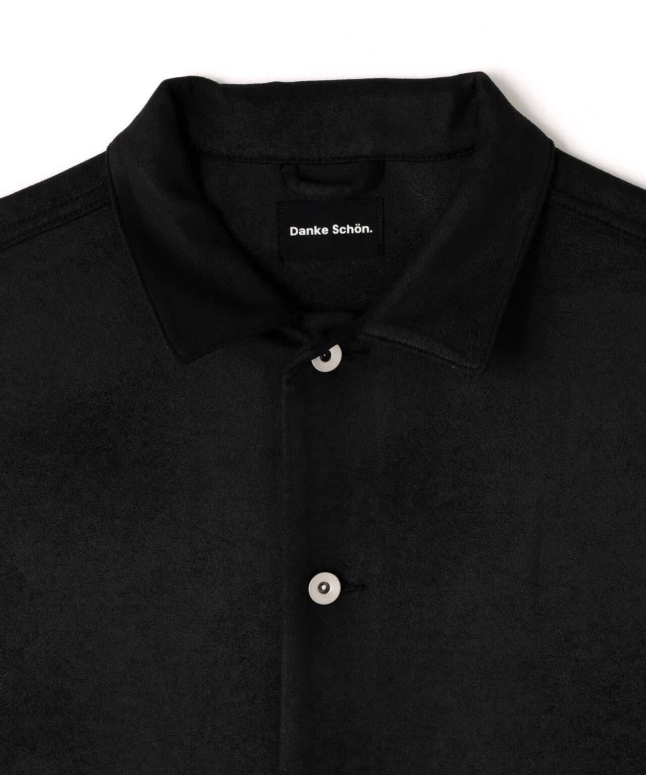 【極美品】ダンケシェーン　カバーオール ビッグシルエット ブラック ジャケット DANKE SCHON カバーオール 「WEB＆DEPOT限定」DankeSchon/ダンケ