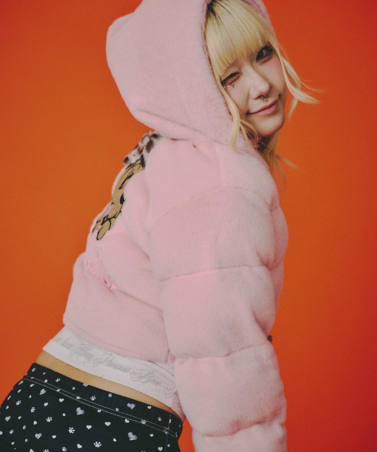 GALFY/ガルフィー/ギャルもこふわブルゾン | L.H.P（エルエイチピー