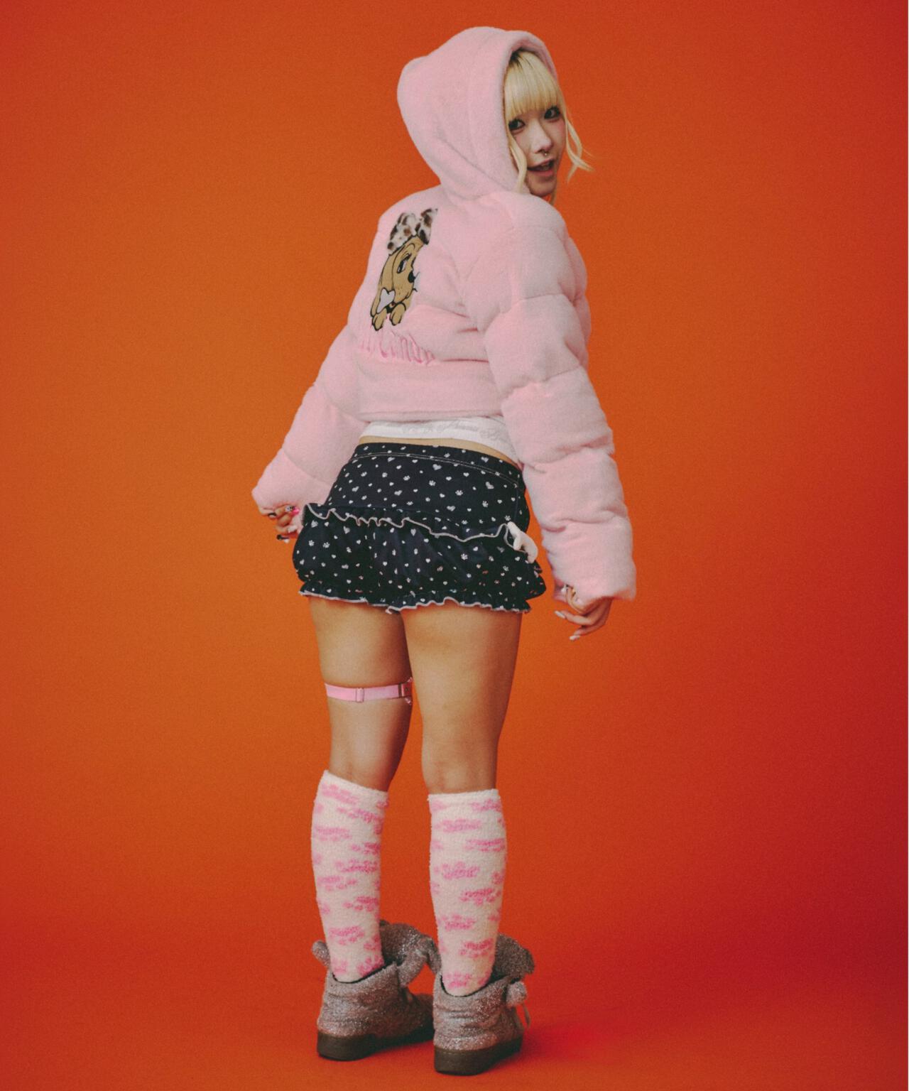 GALFY/ガルフィー/ギャルもこふわブルゾン | L.H.P（エルエイチピー