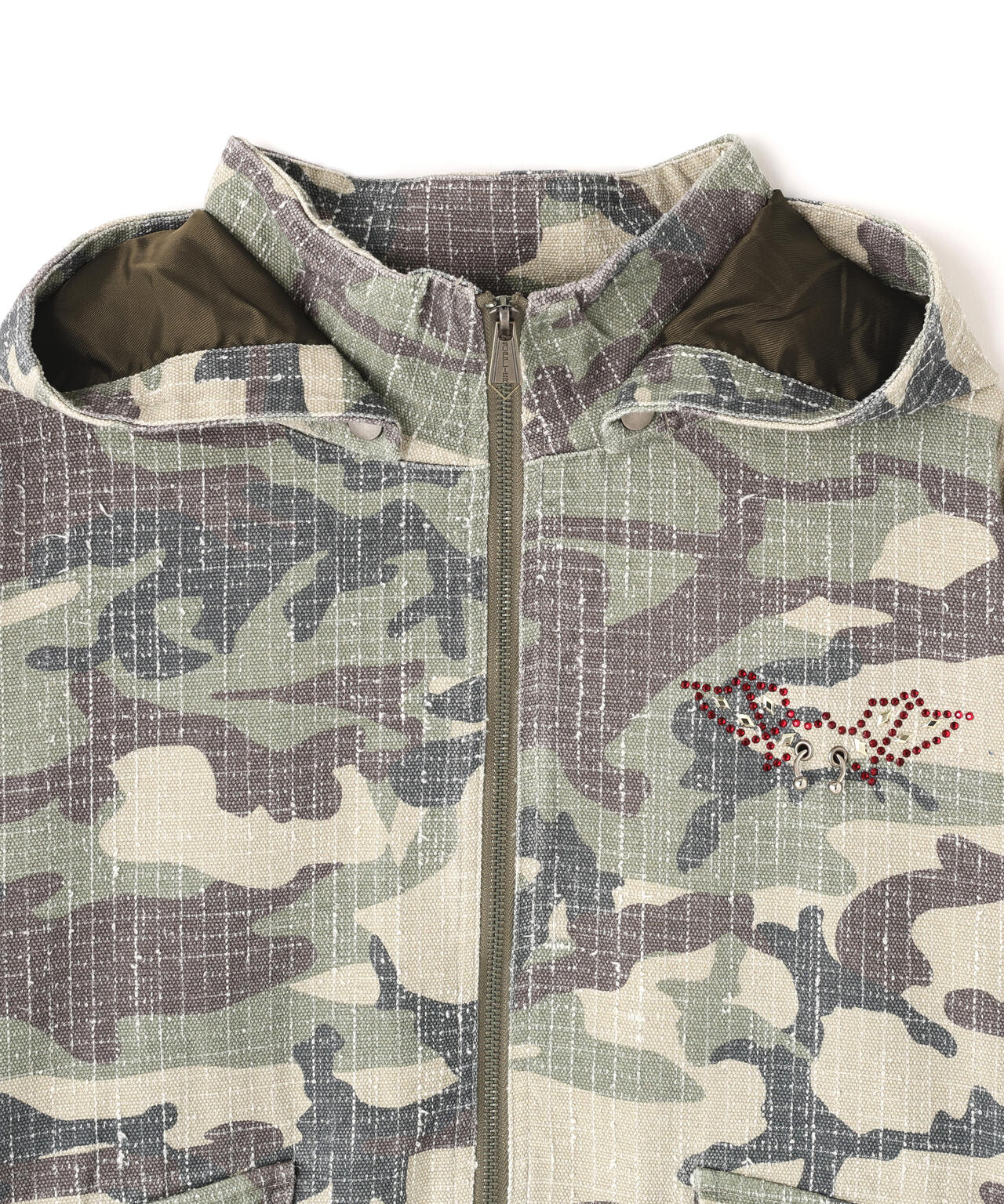 SUPPLIER/サプライヤー/CAMOFLAGE HOOD BLOUSON