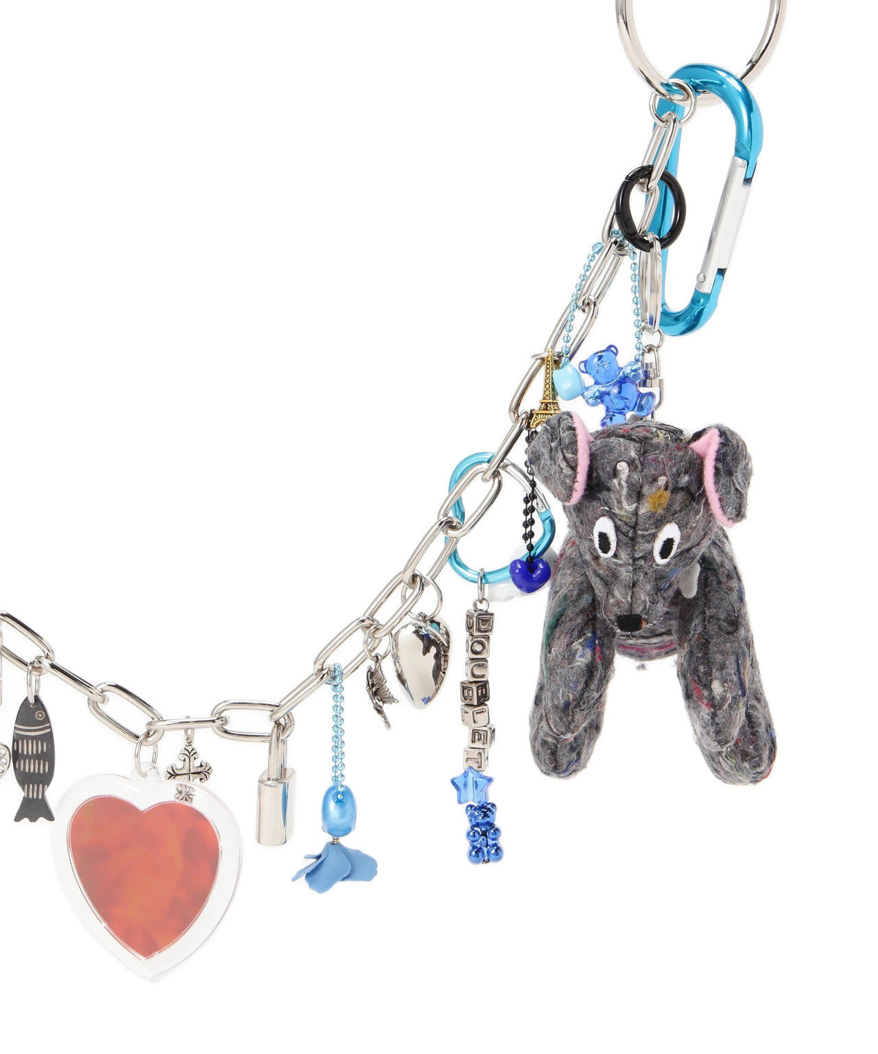 doublet/ダブレット/KEY CHAIN WITH DOG DOLL