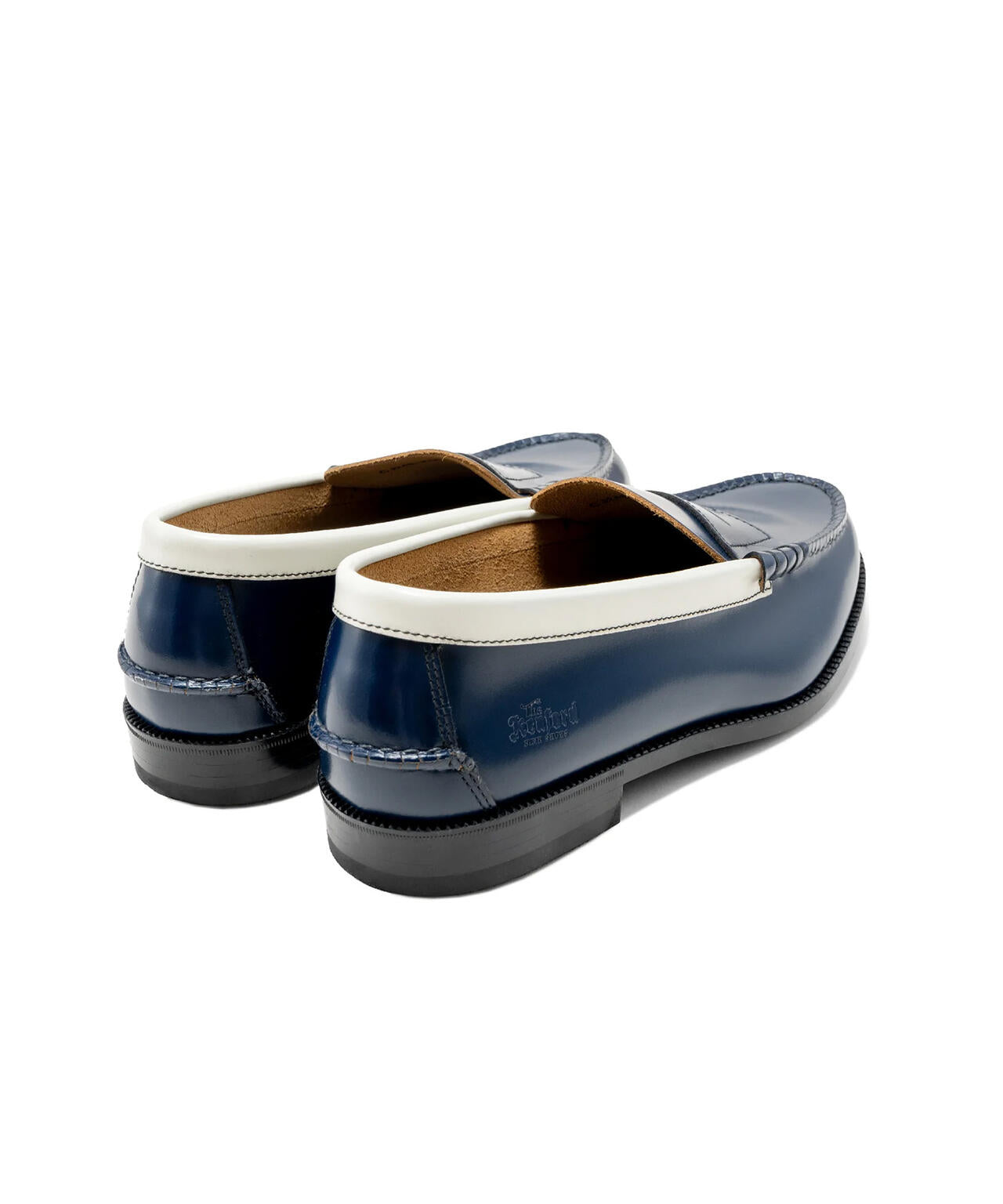 The Kenford Fineshoes/ケンフォードファインシューズ/COIN LOAFERS NAVY×WHITE
