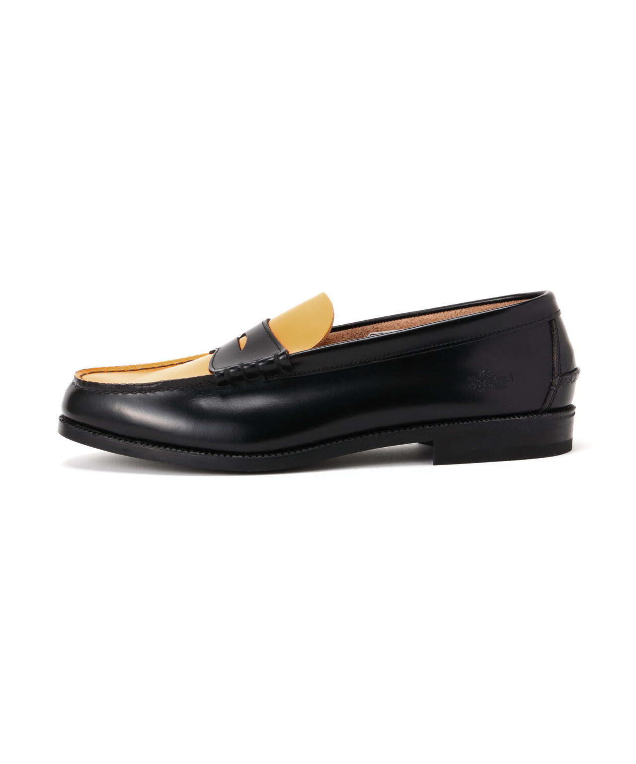 The Kenford Fineshoes/ケンフォードファインシューズ/COIN LOAFERS BLACK×YELLOW